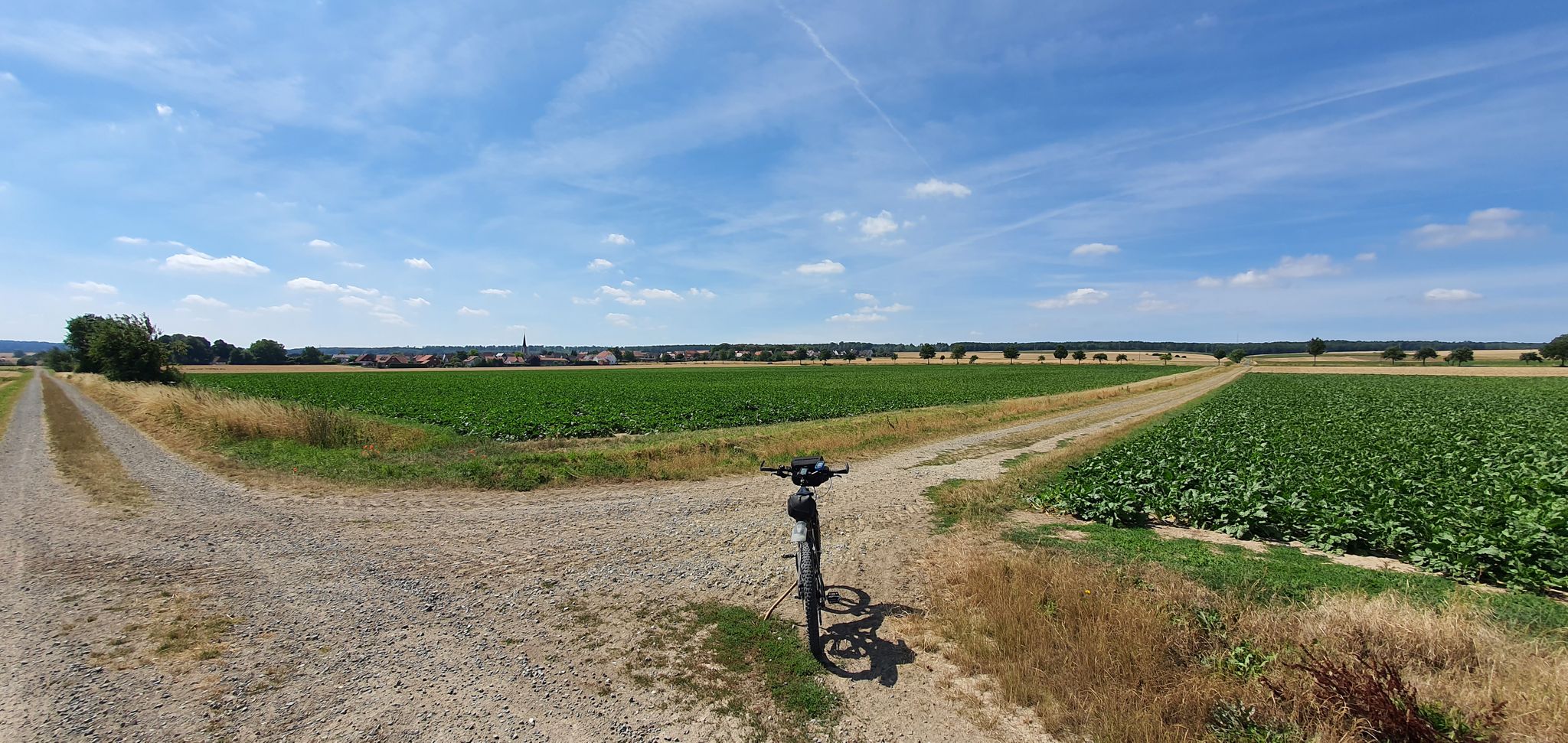 jetzt rechts den Weg folgen zum Elm
