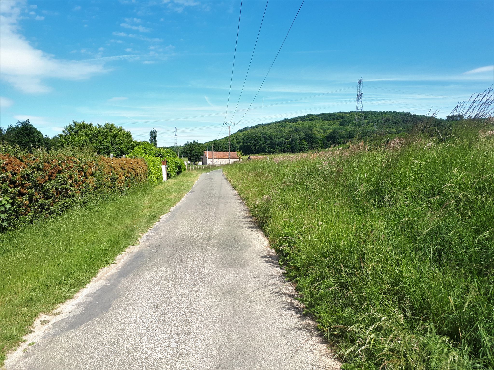 Portion très calme après Dourdan