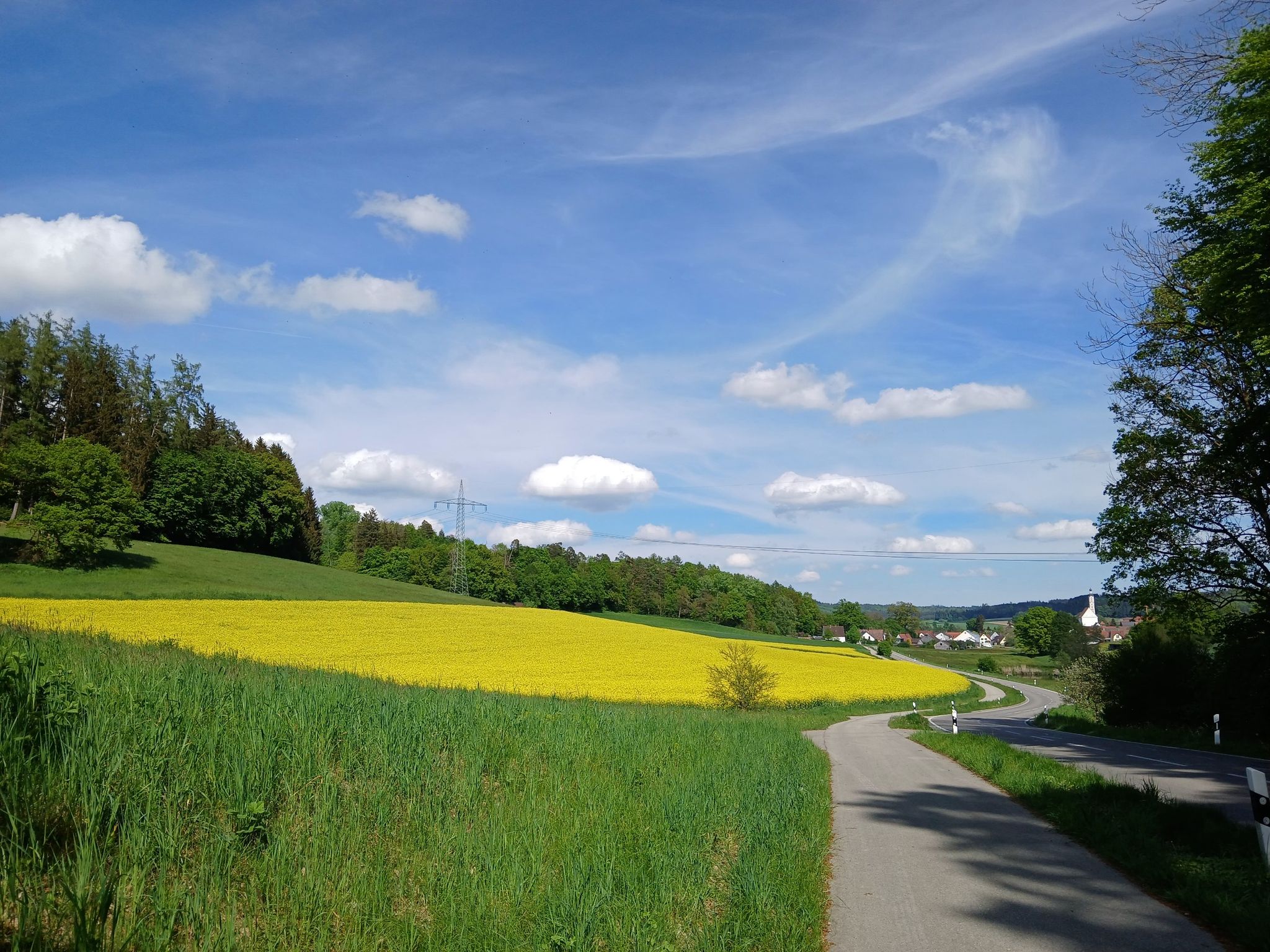 Schöne Landschaften in Bayrisch-Schwaben