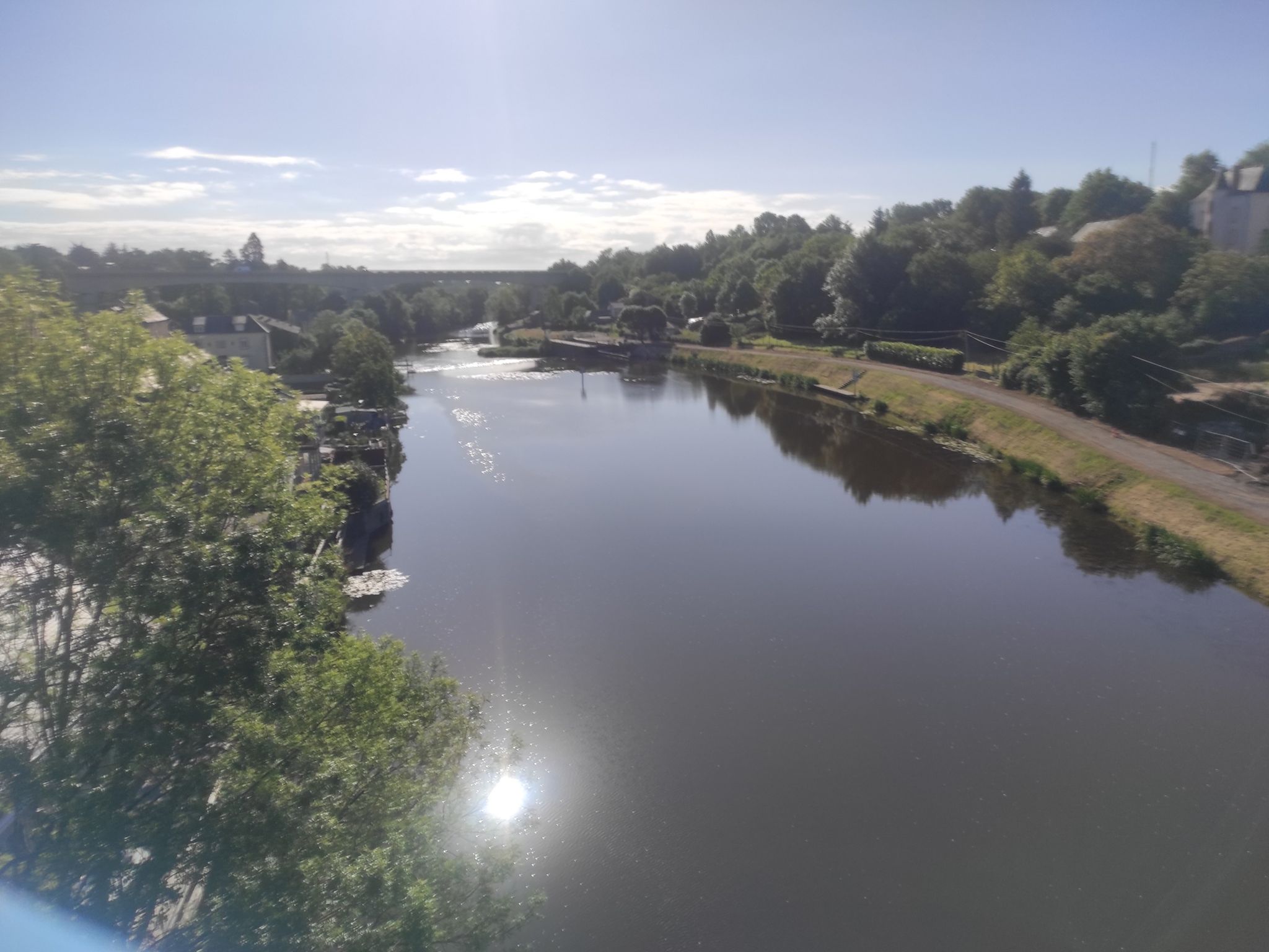 Vue du pont bleu