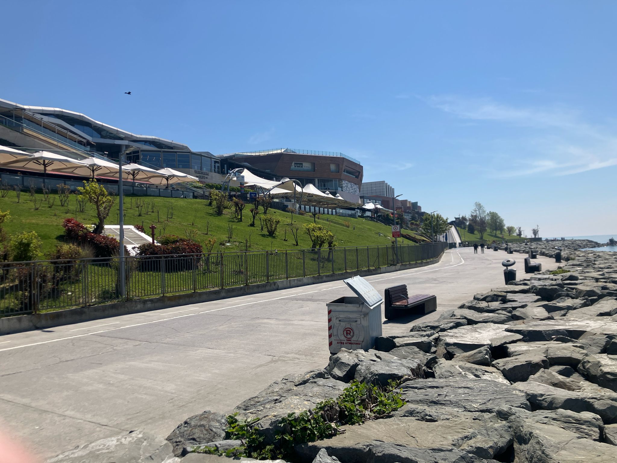 Hier beginnt der Nobelstrand