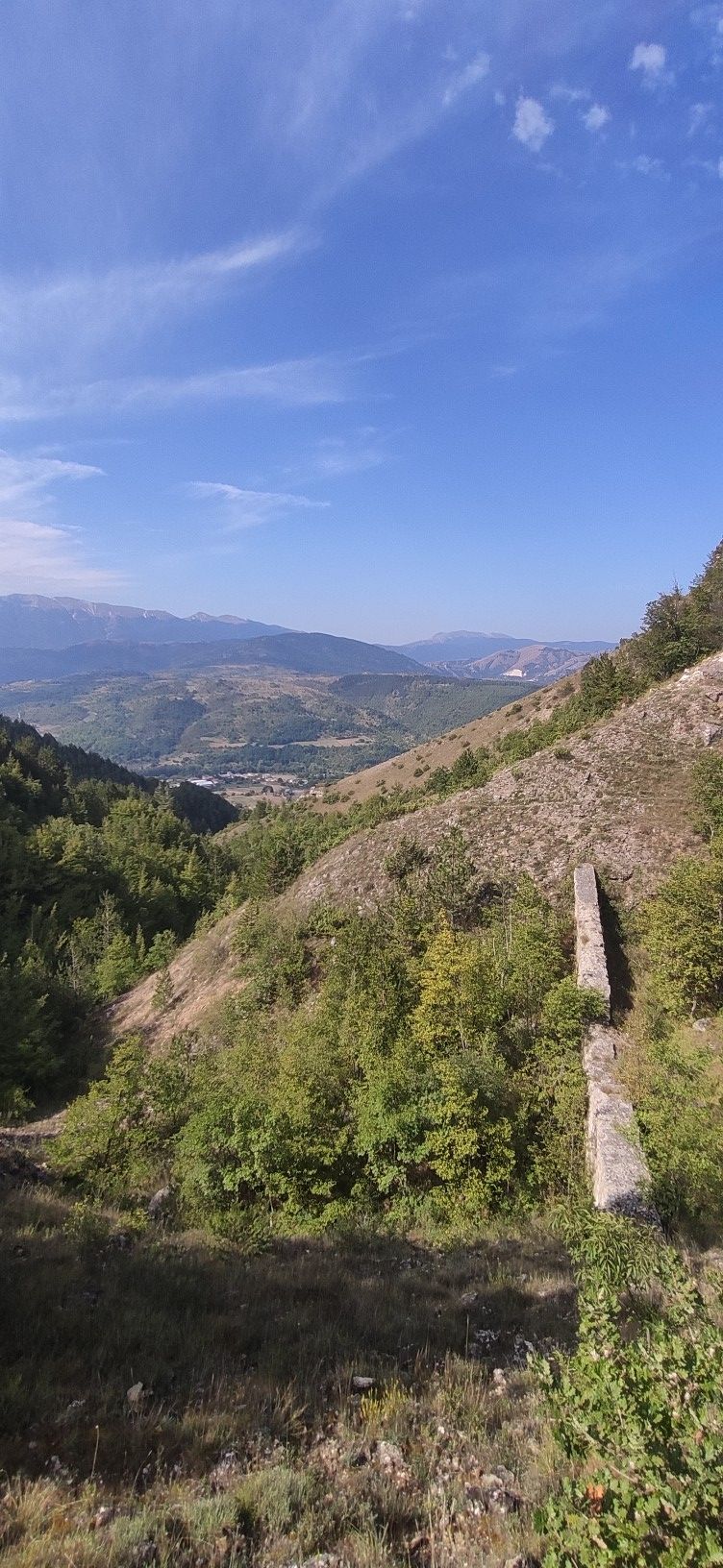 panorama lungo il percorso