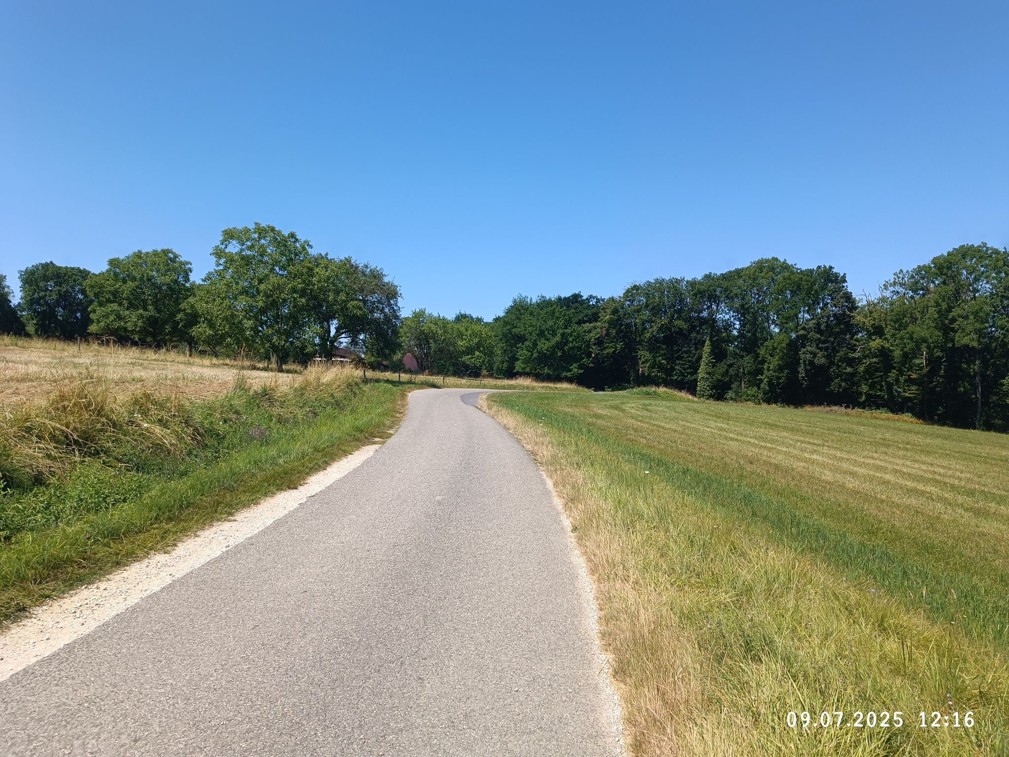 Weg in Wanderrichtgung