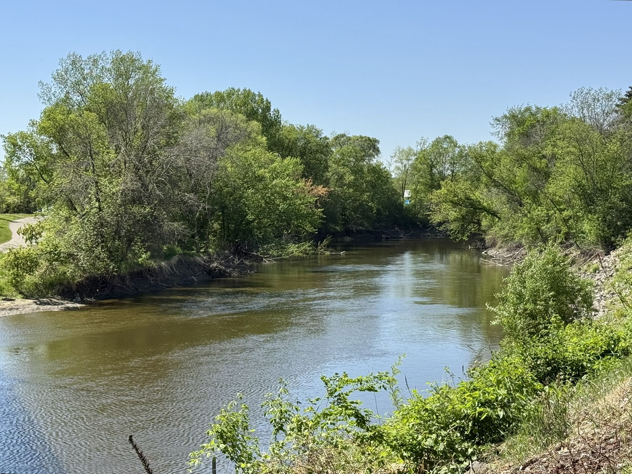 South Fork of the Crow River in Delano