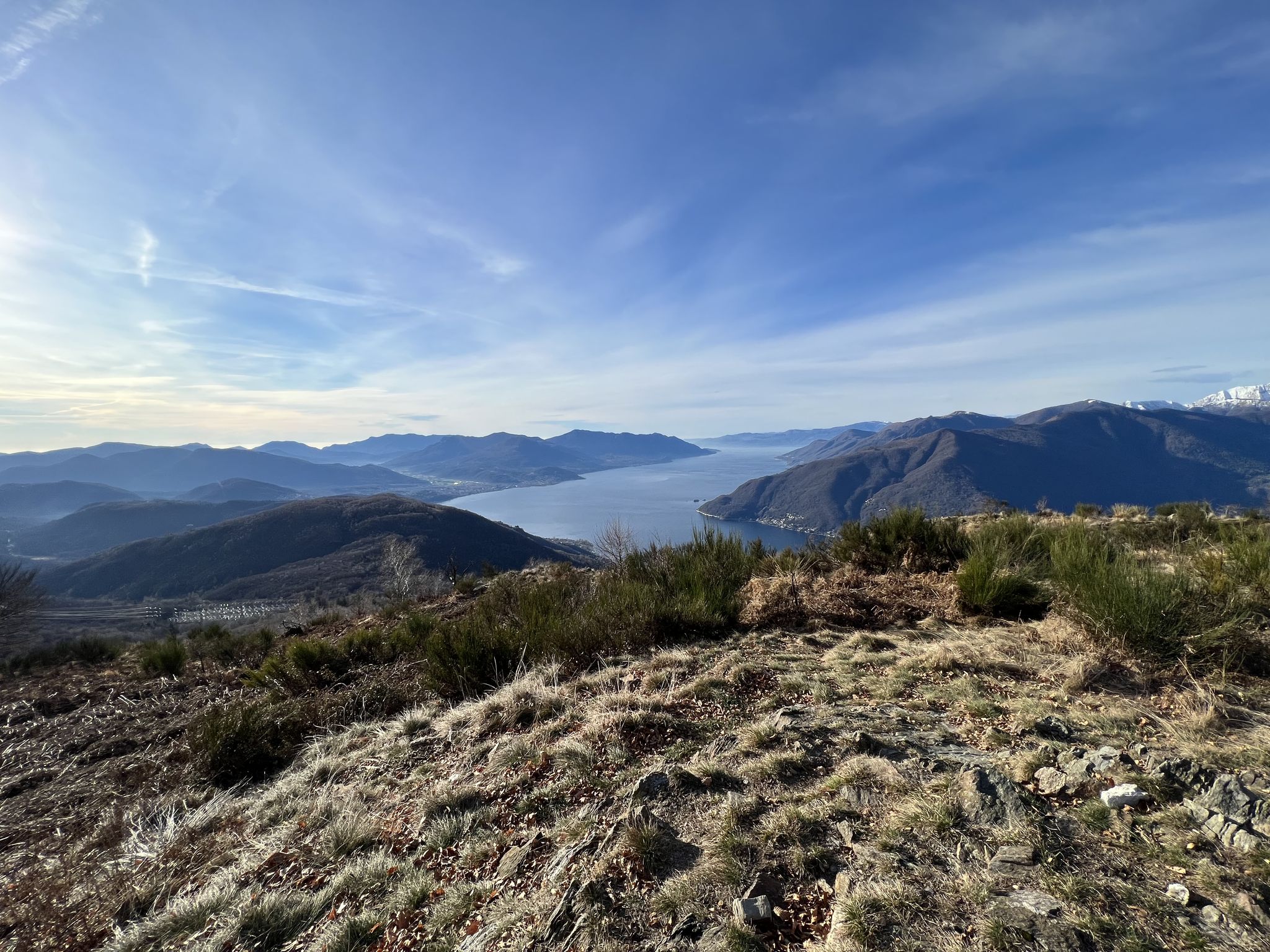 Panorama dal Monte Borgna