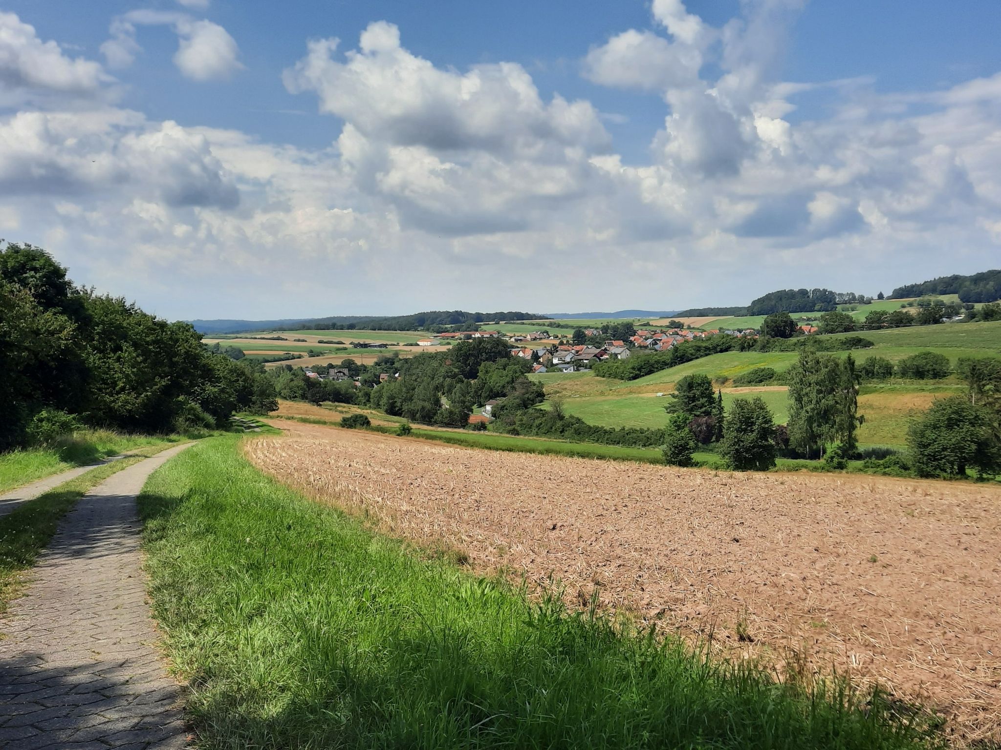 Blick auf Breitbrunn