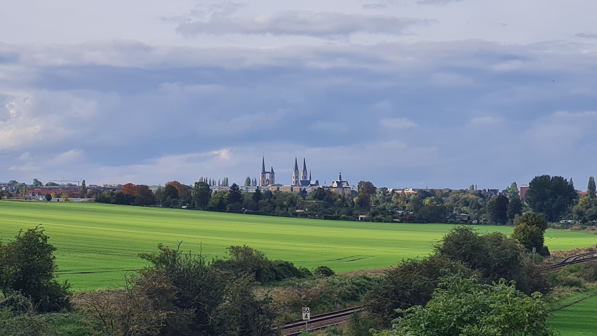 Blick auf Halberstadt