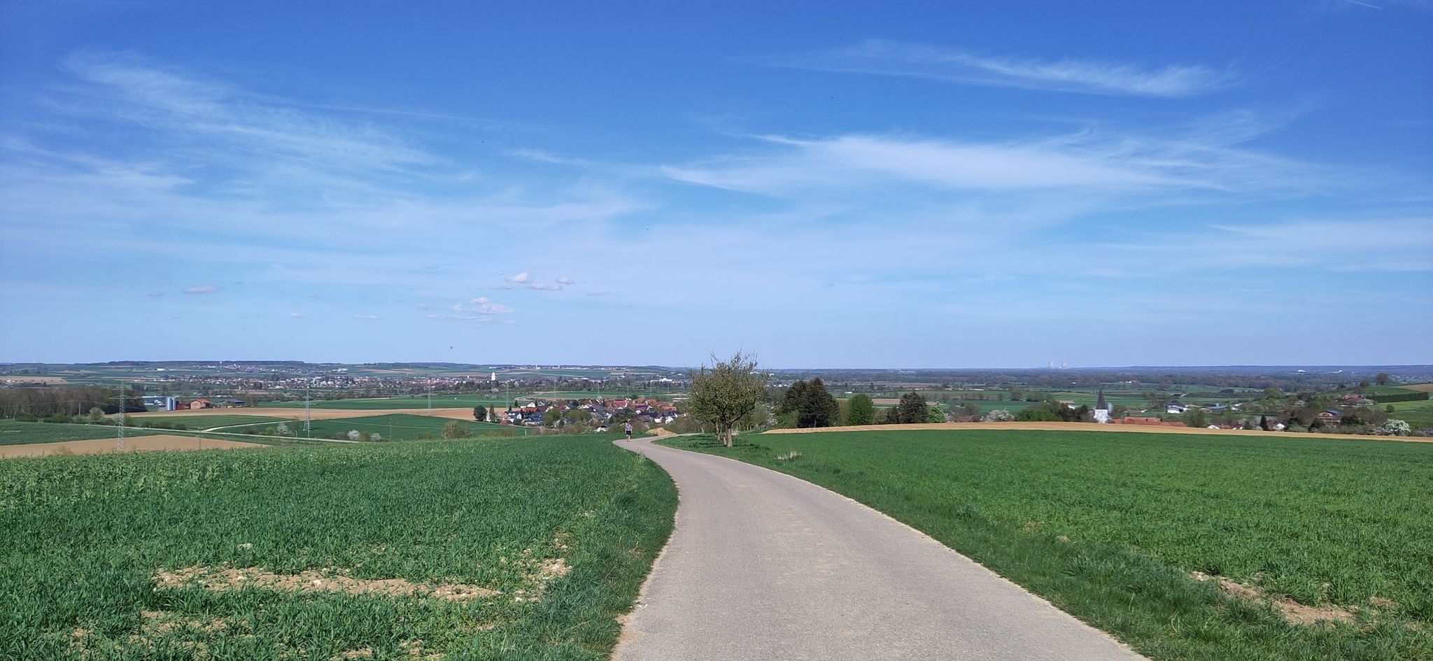 Blick auf Langenau