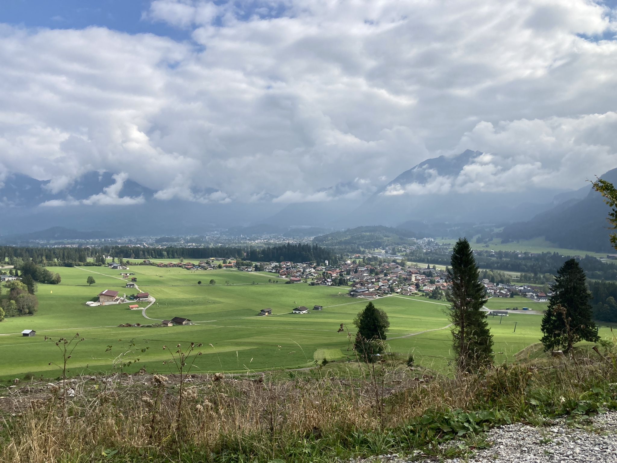 Rückblick ins Tal