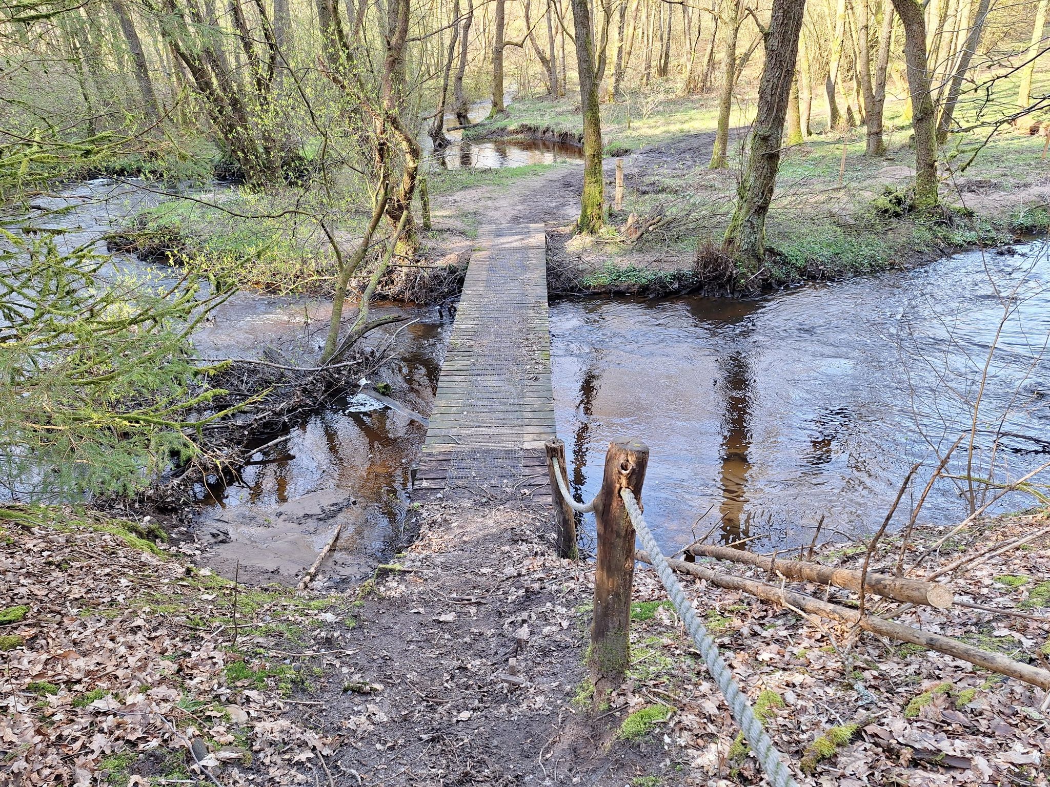 Brücke über Egtved Å