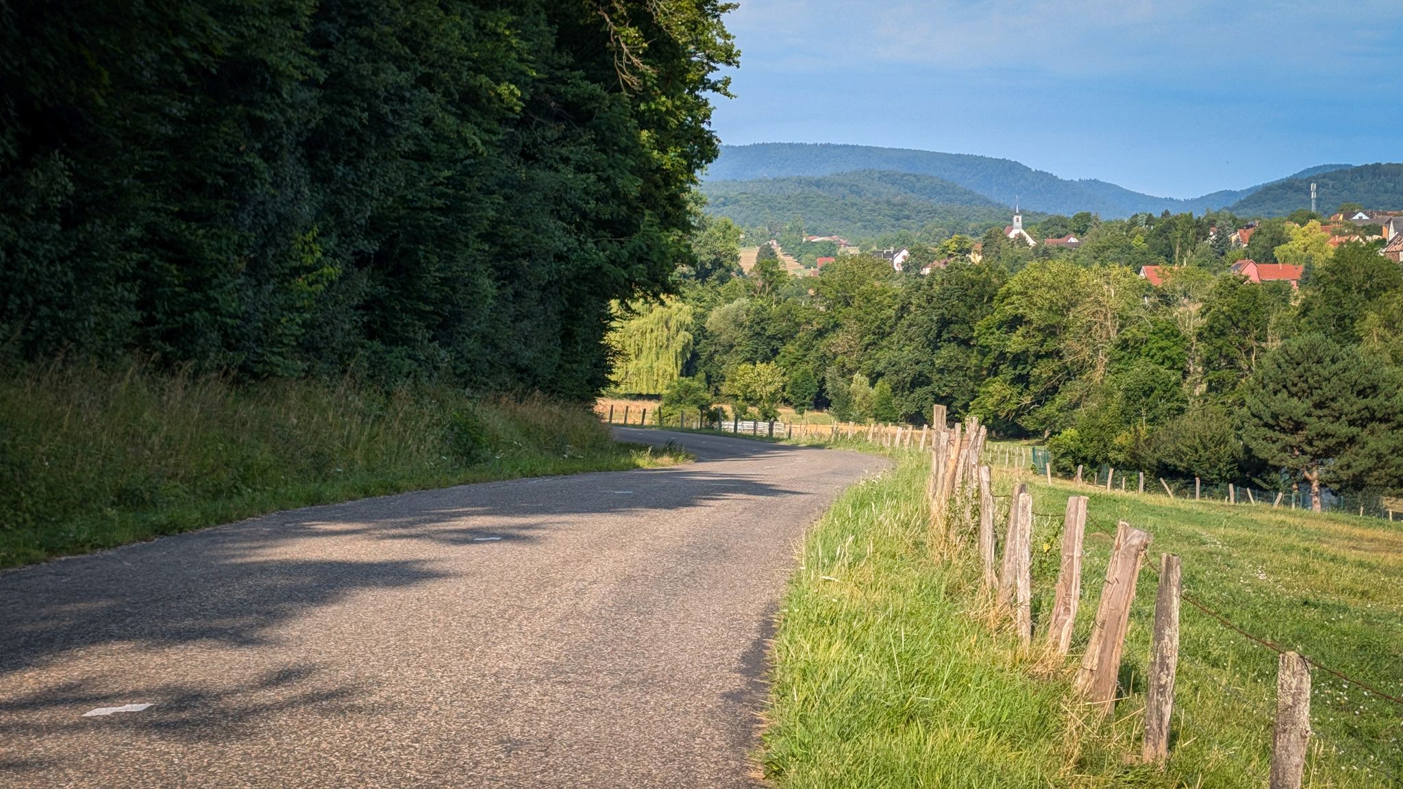 Blick nach Cosswiller
