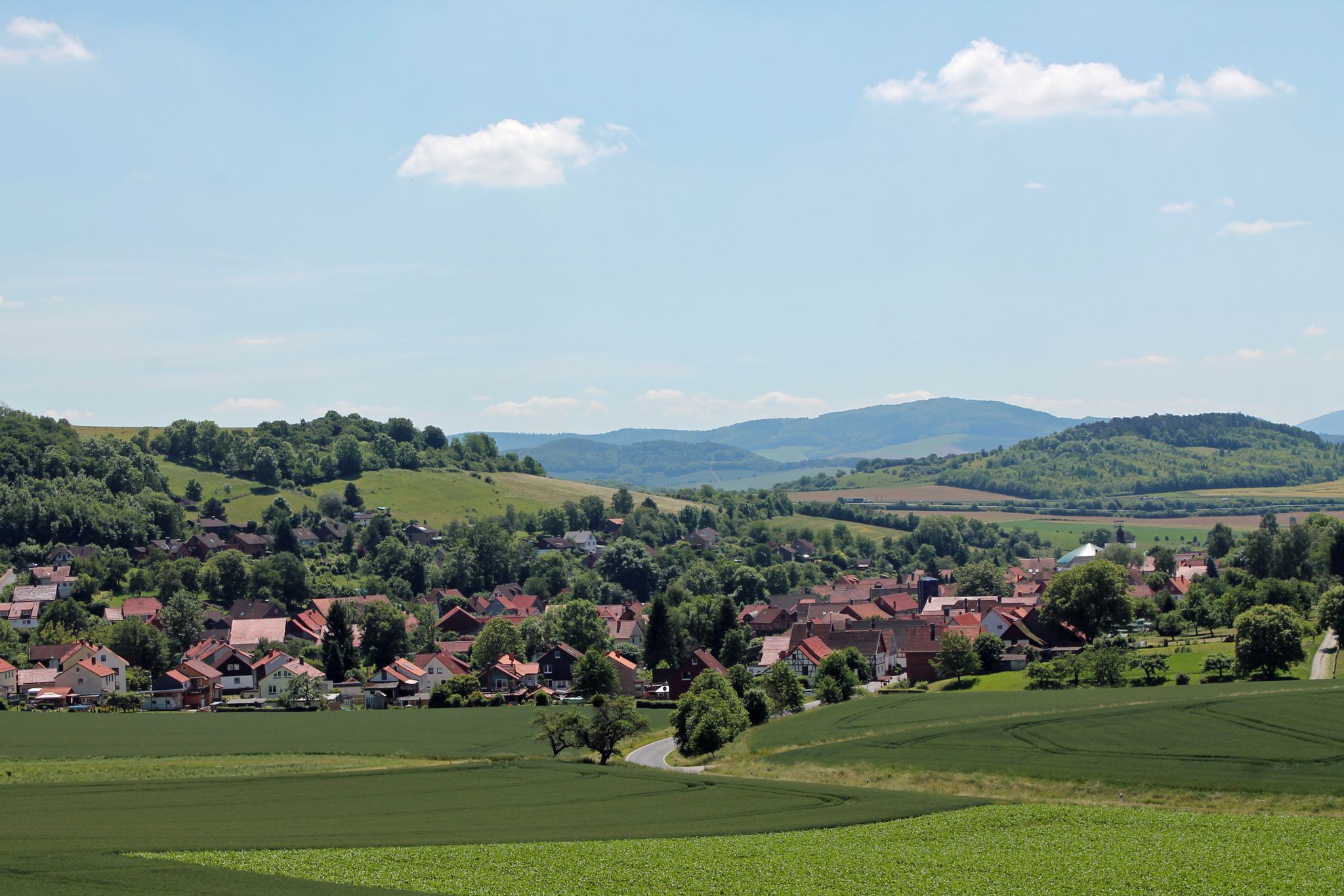 Blick auf Reiffenhausen