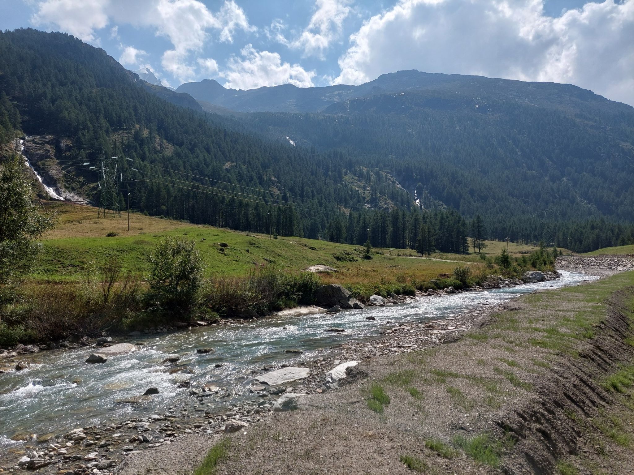Start con il Gran Paradiso nello sfondo