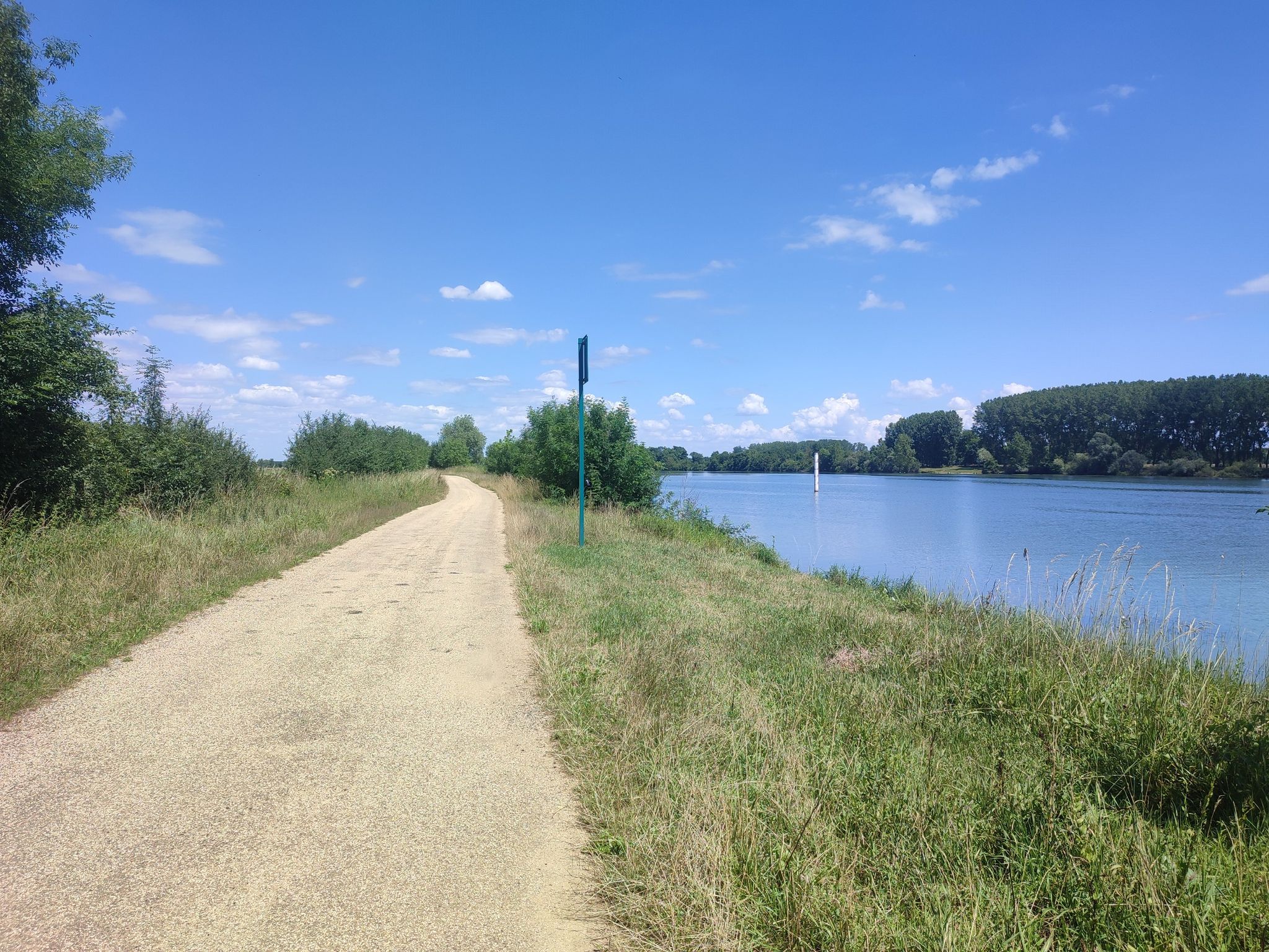 schöner Radweg