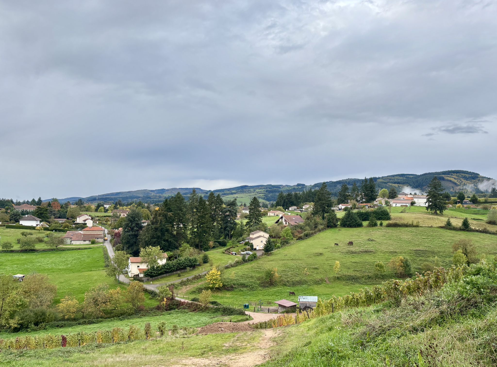 Sur les monts de la Madeleine