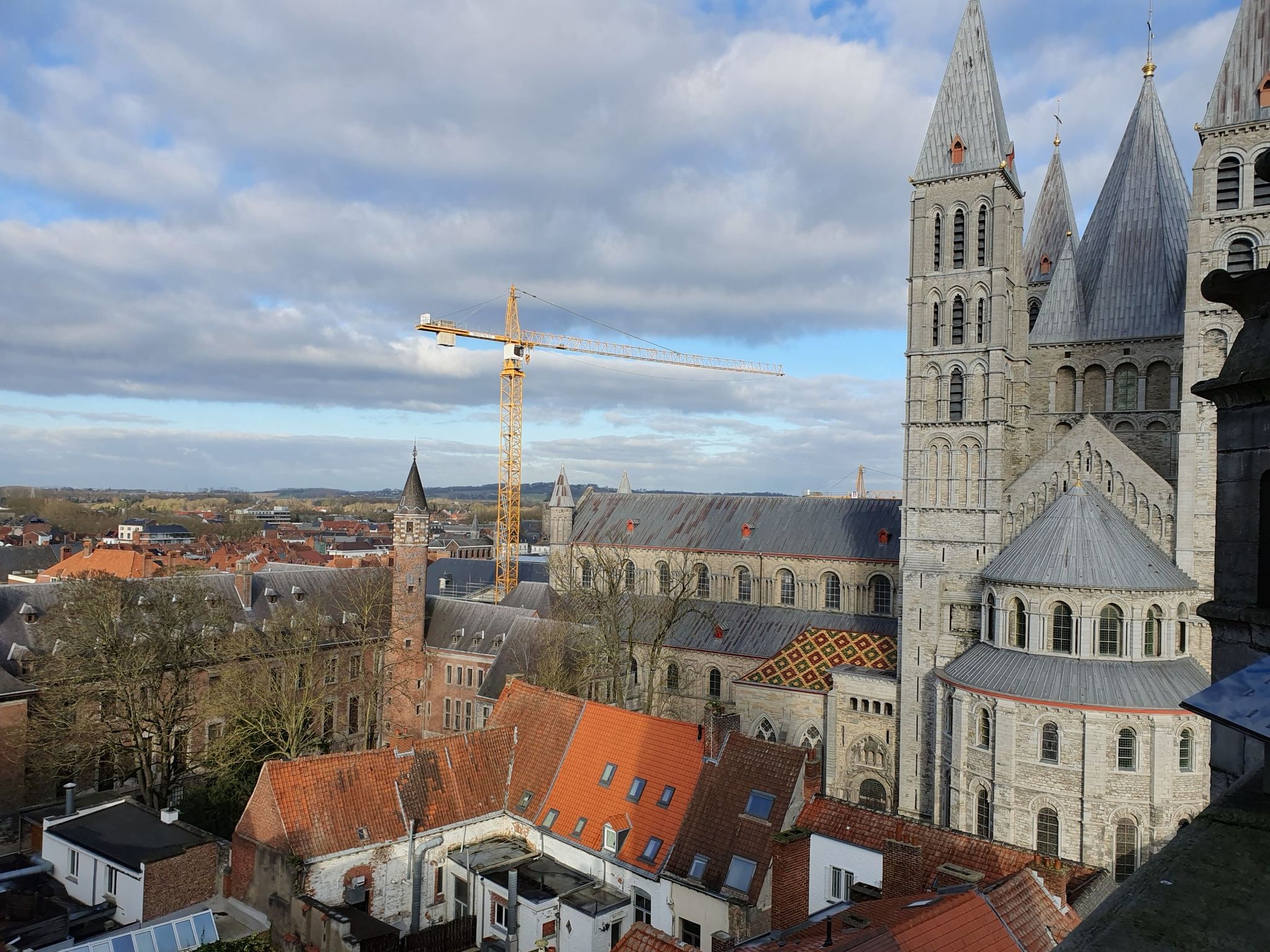 Vues depuis la tour du Beffroi (257 escaliers)-Fin XIIè siècle.