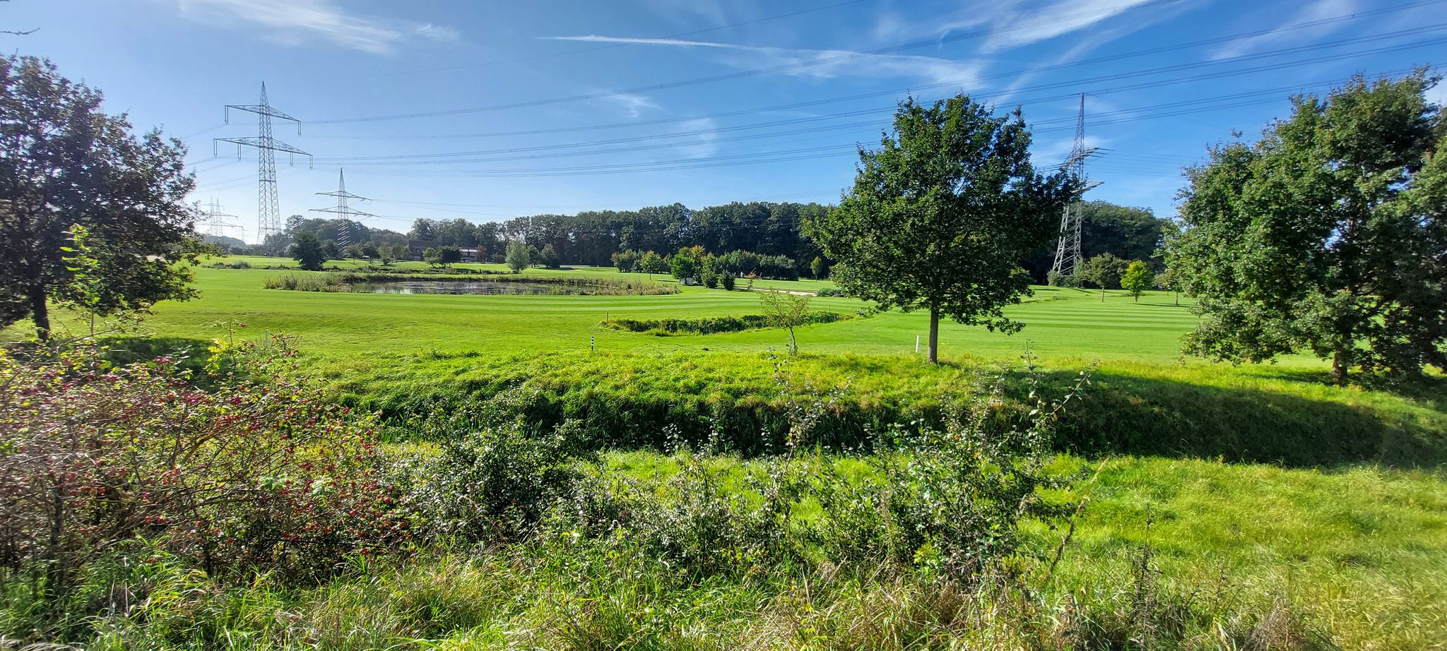 schöner Golfplatz am Haus Köbbing