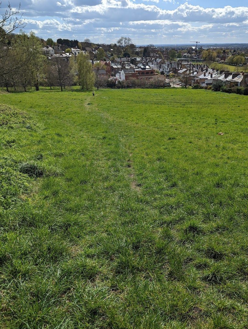 This is not the cycle path I expected. Near Harrow School.