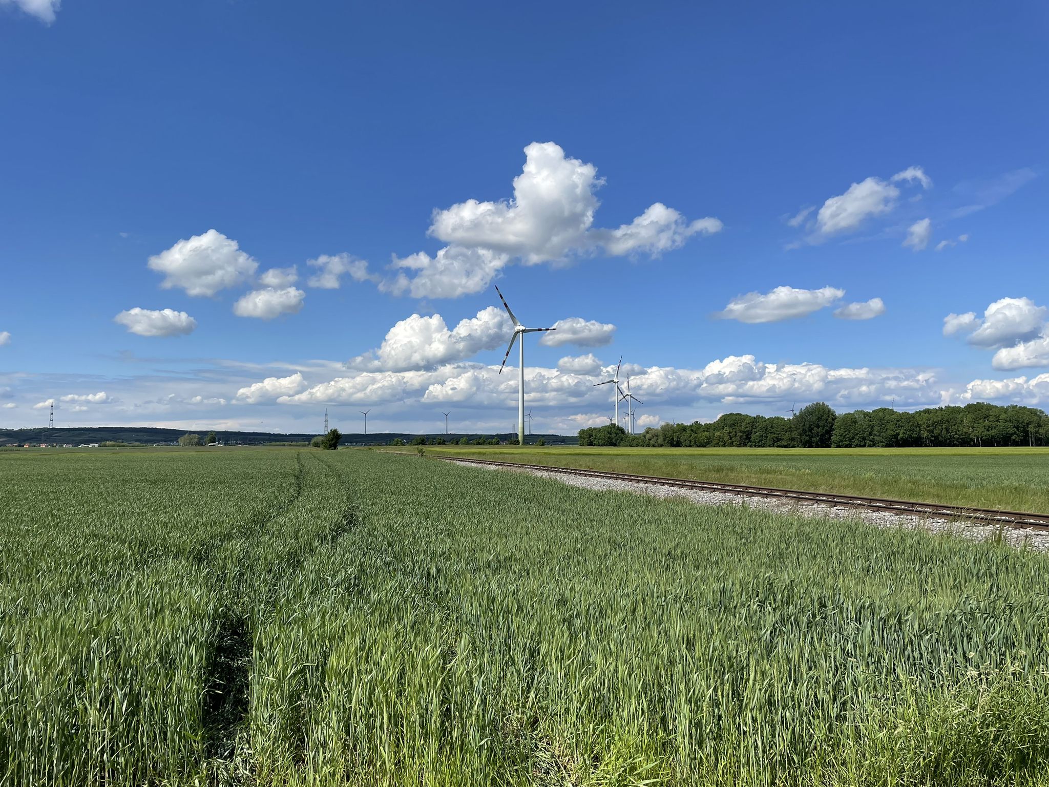 Wolkenstimmung nahe Dörfles