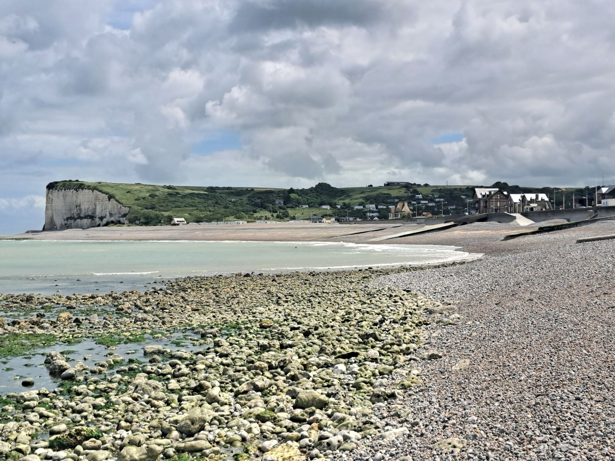 Steinstrand Veulettes-sur-Mer