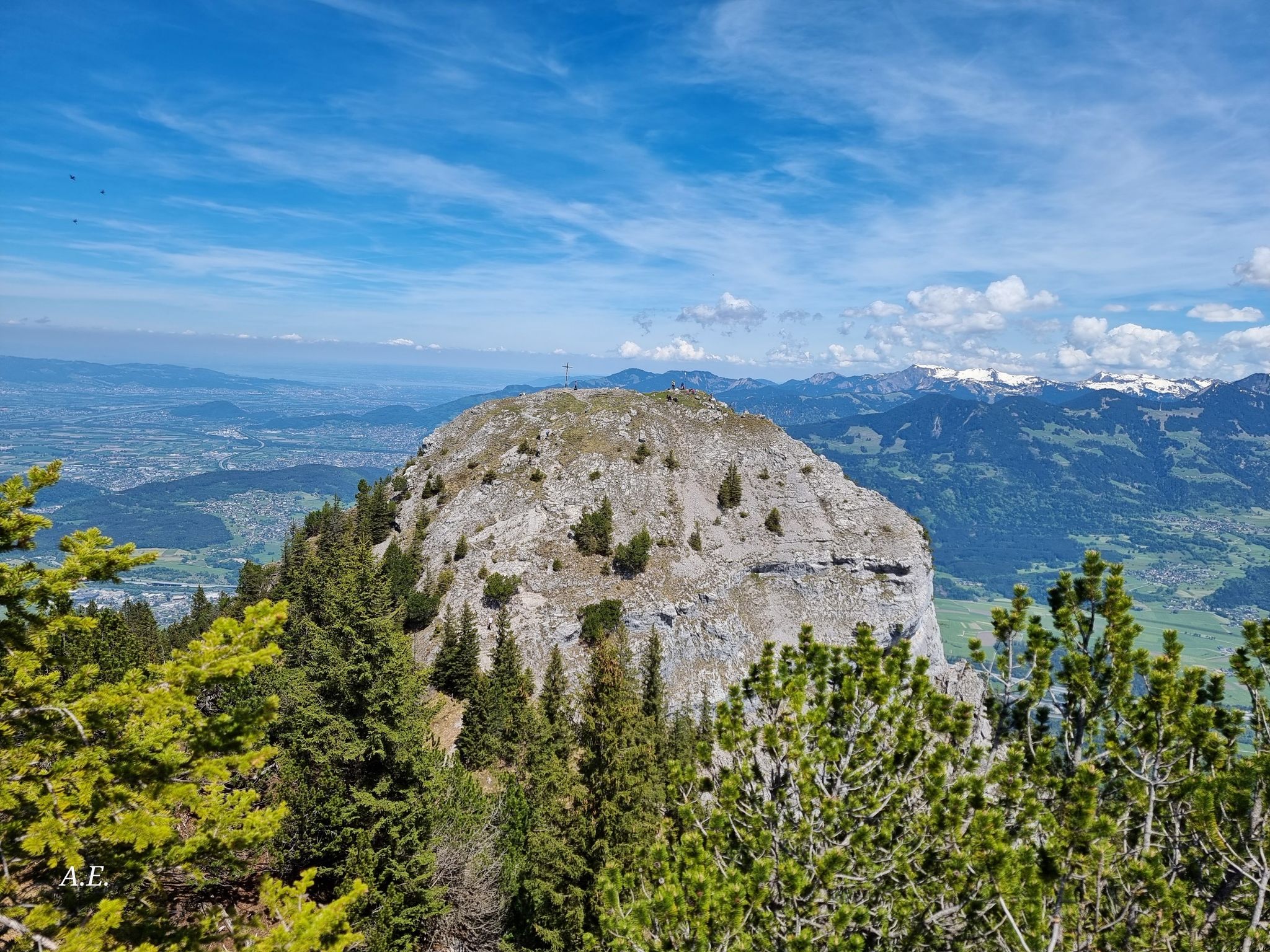 blick zur Gurtisspitze