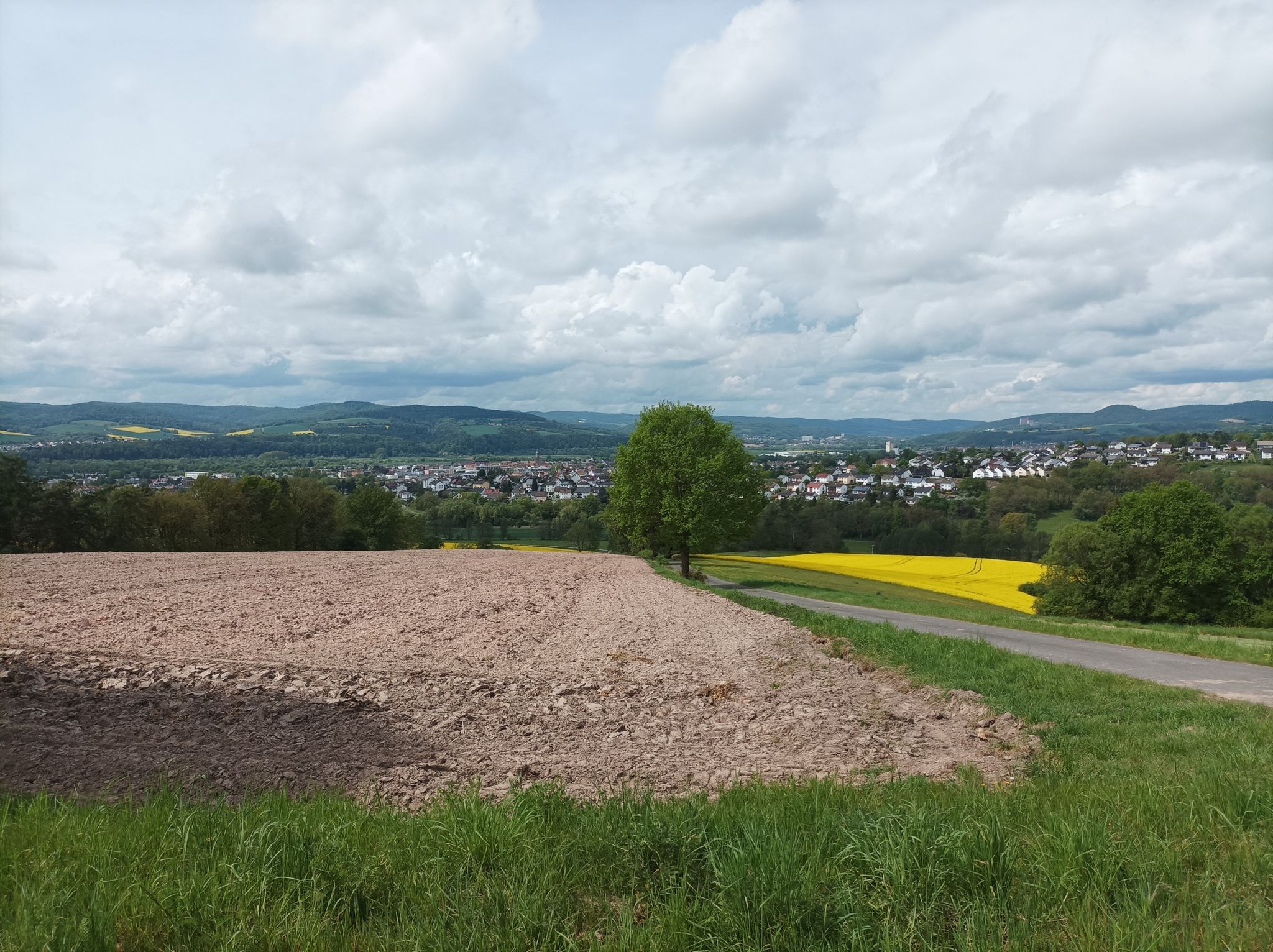 Blick auf Bebra 