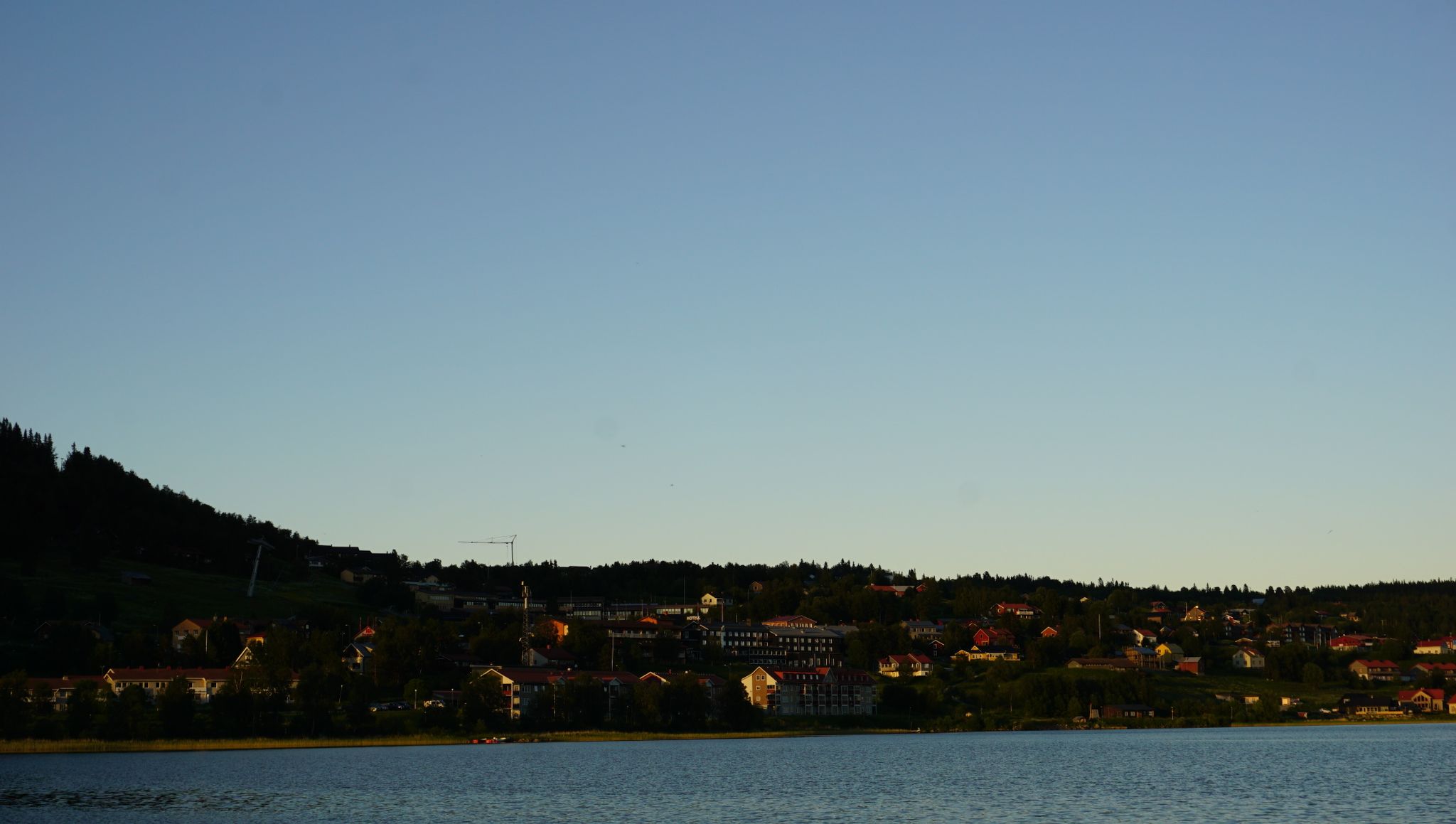 Funäsdalen am Abend