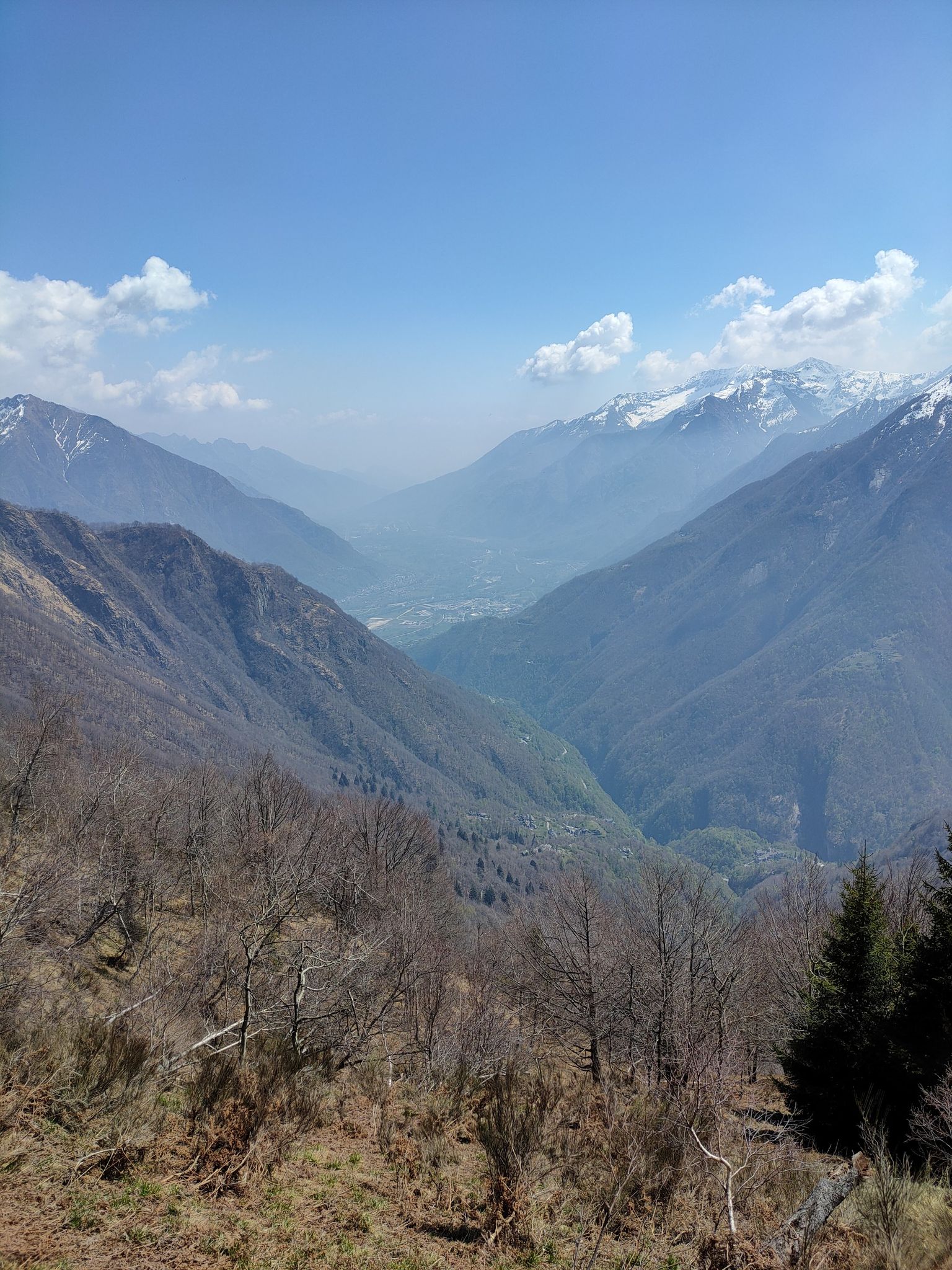 vista sulla val d'Ossola