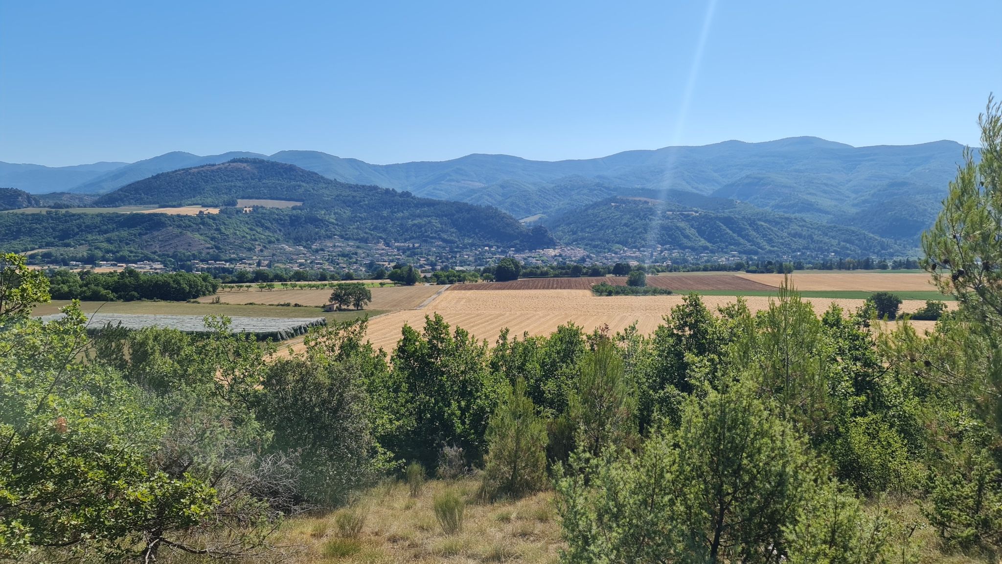 vue sur Volonne