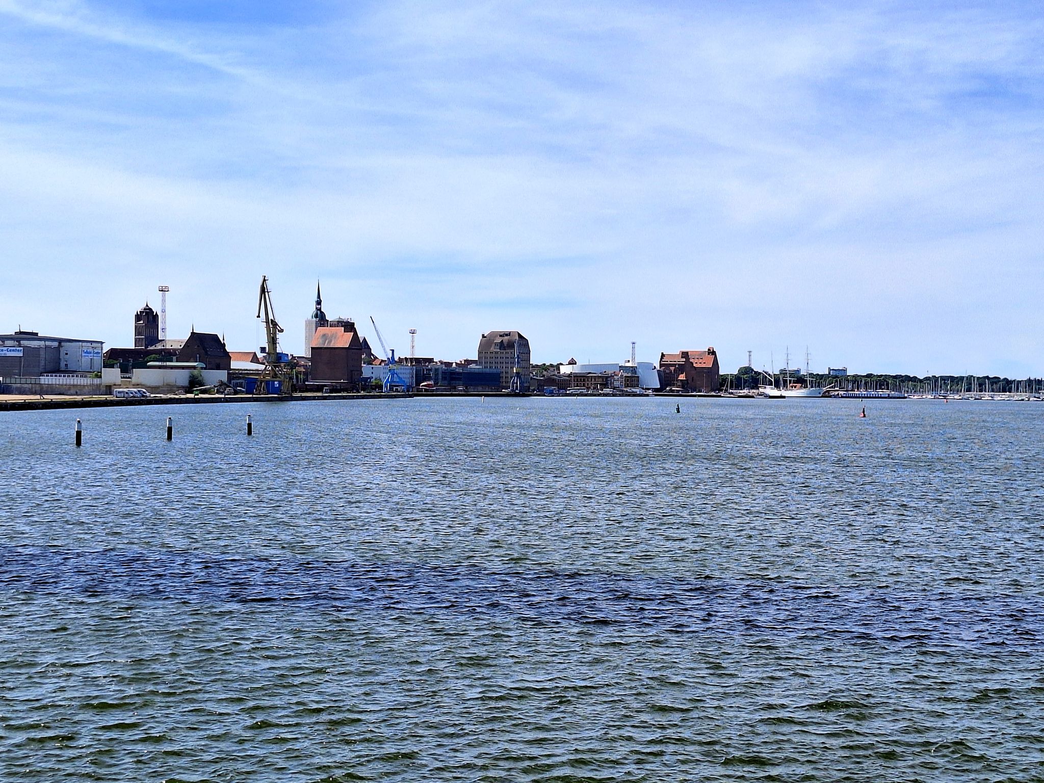 Blick auf die Stralsunder Altstadt