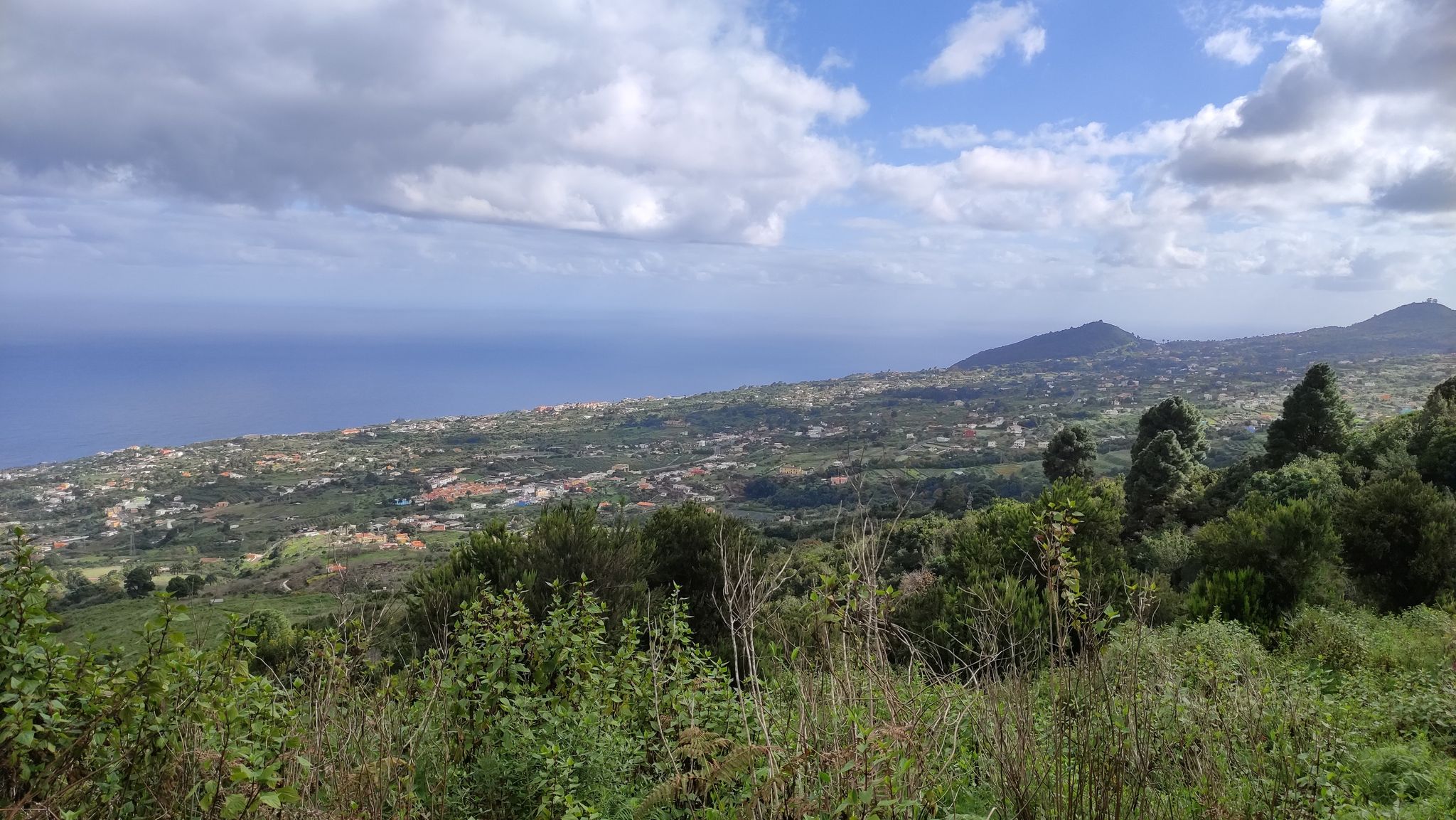 Vista del valle de Las Breñas