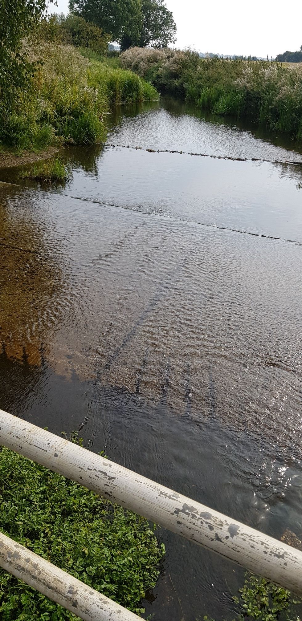 the dry route over a Ford crossing