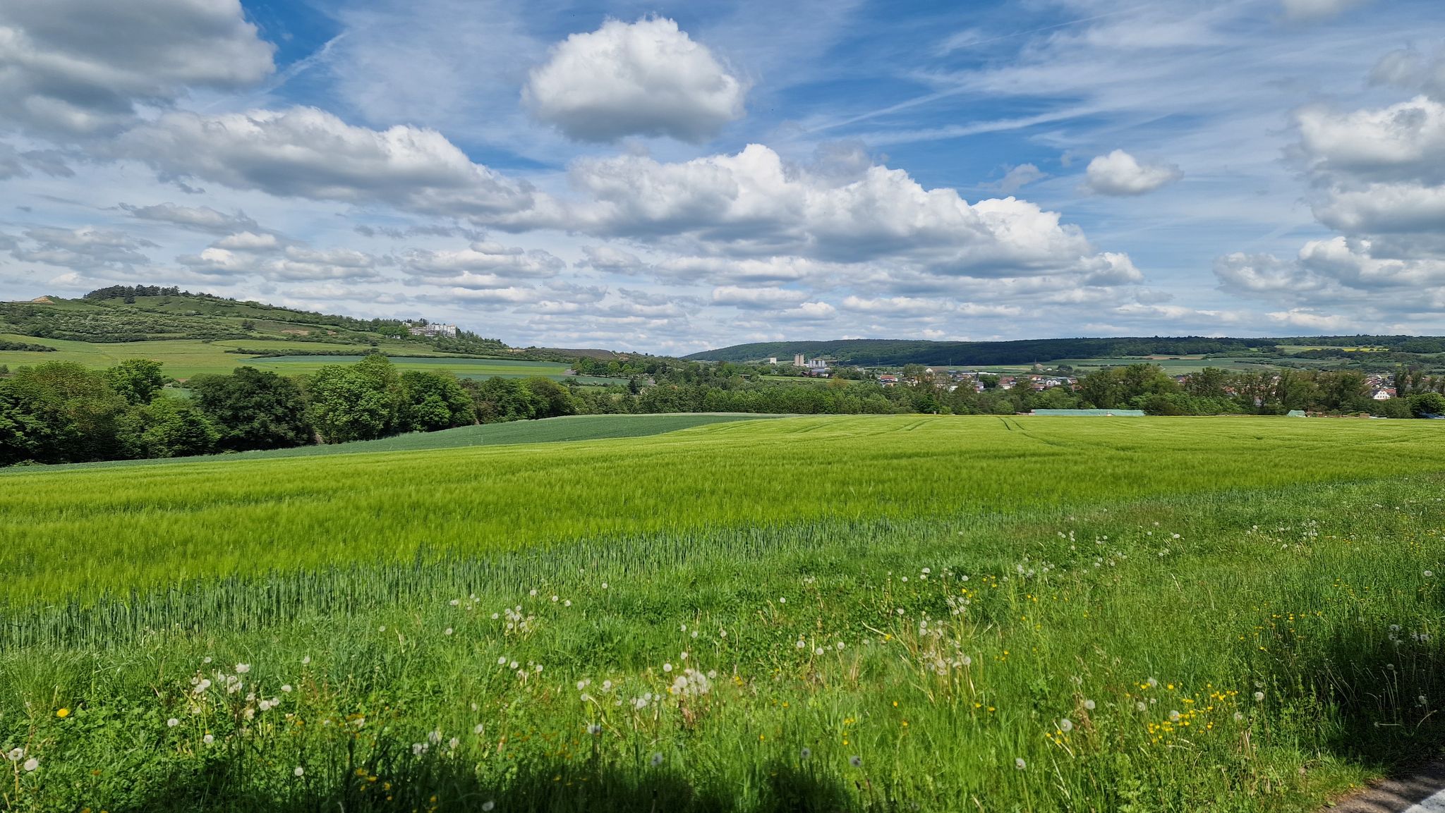 Blick auf Großenlüder