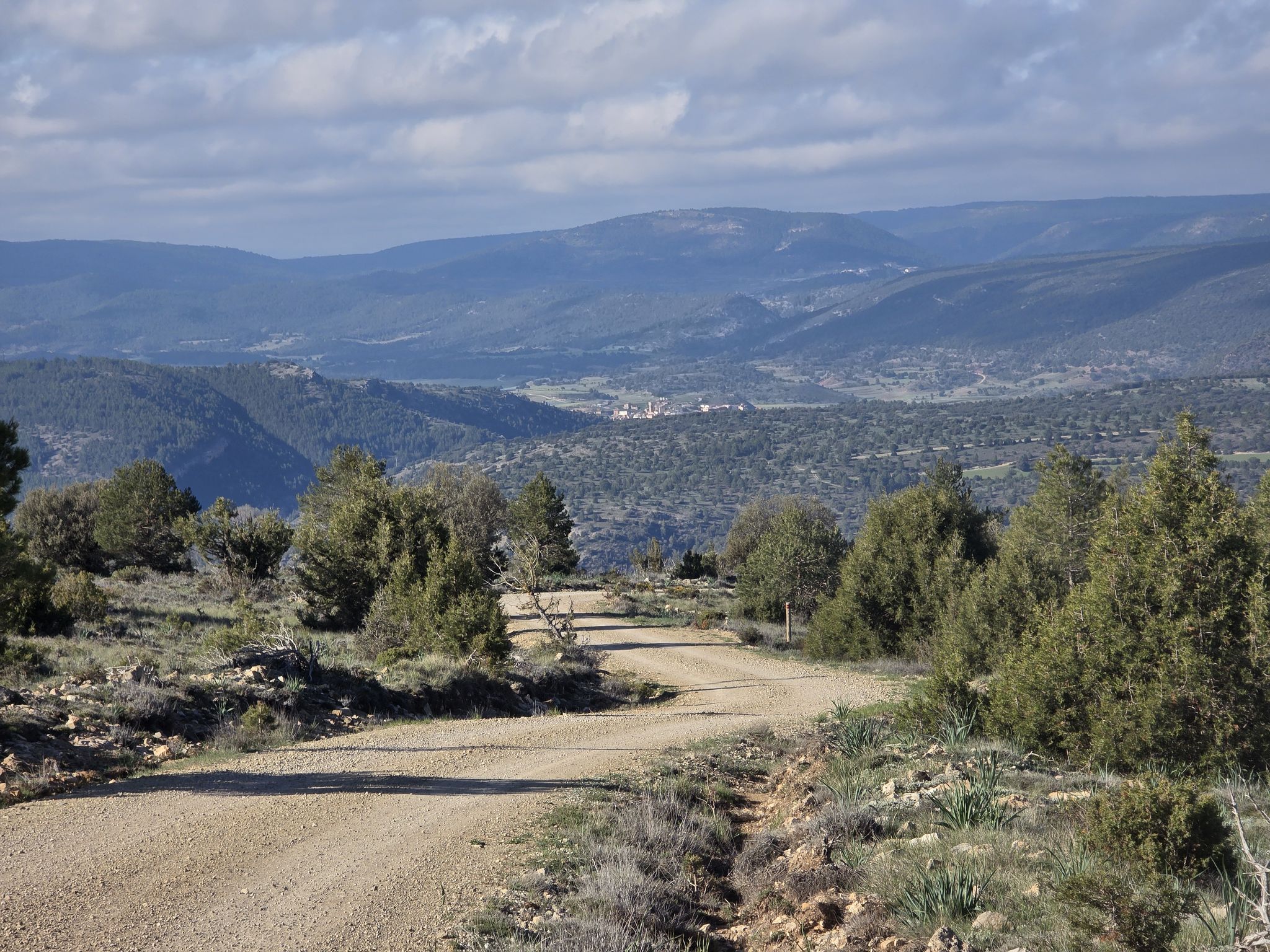 Abfahrt nach Torres de Albarracín.