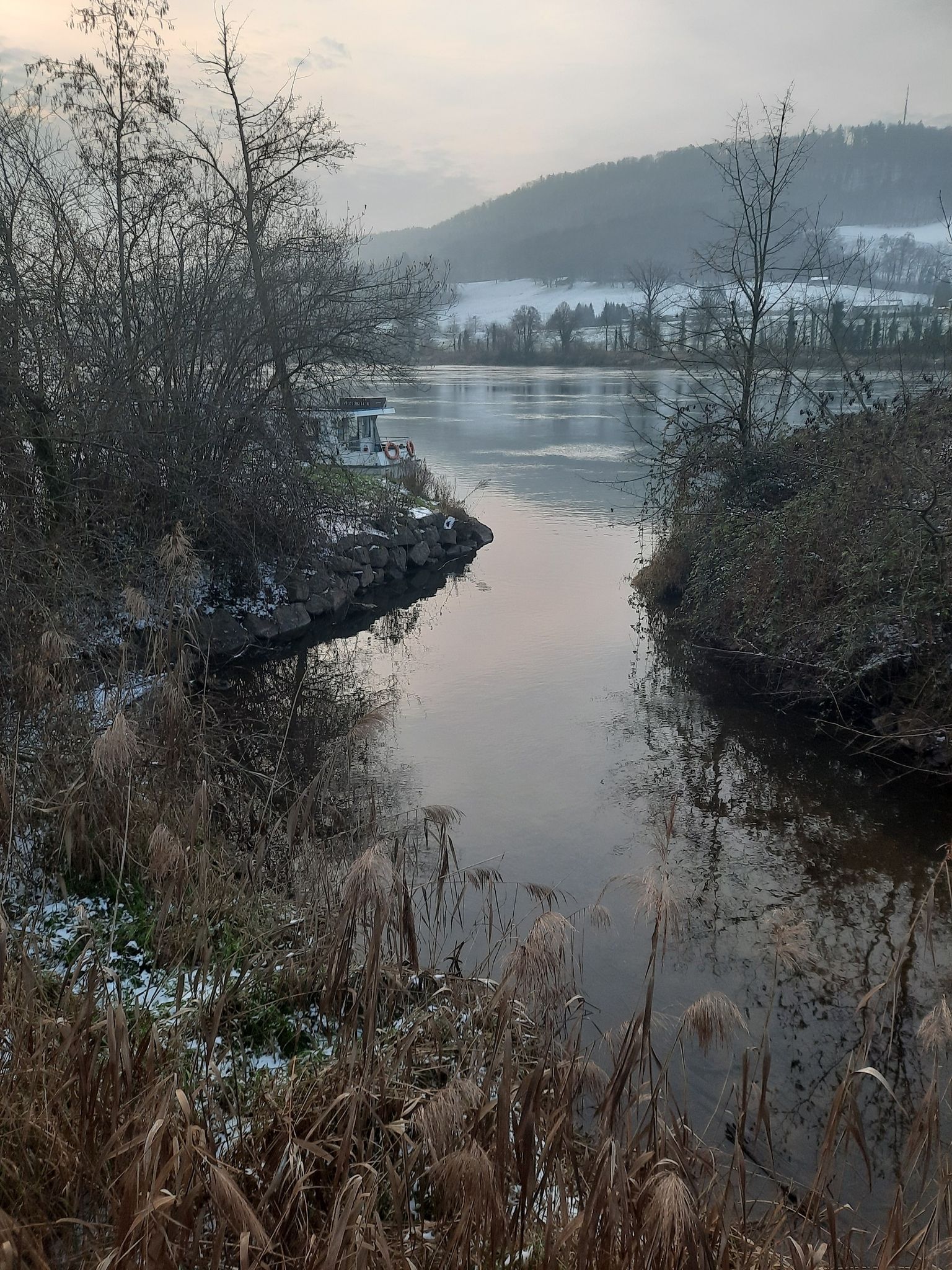 Andelsbach Mündung