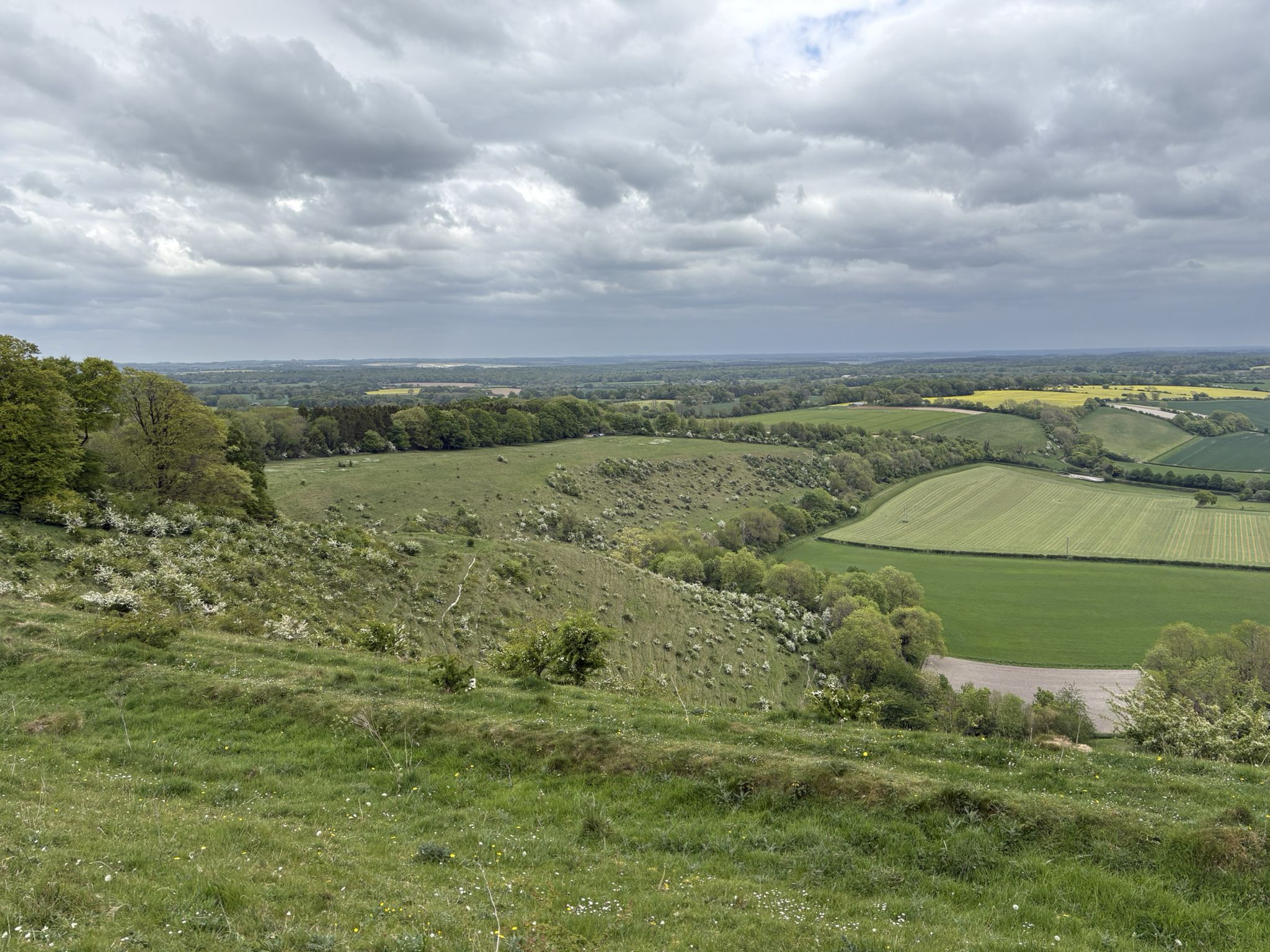 Martinsell Hill path