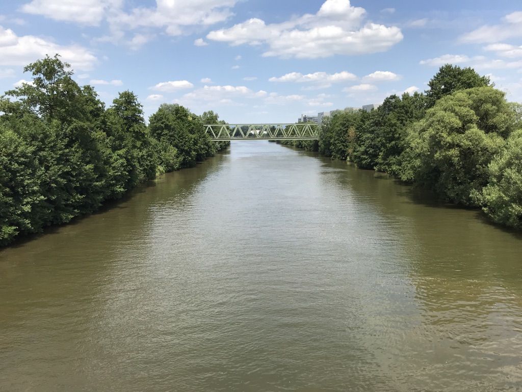 und dann über die Regnitz