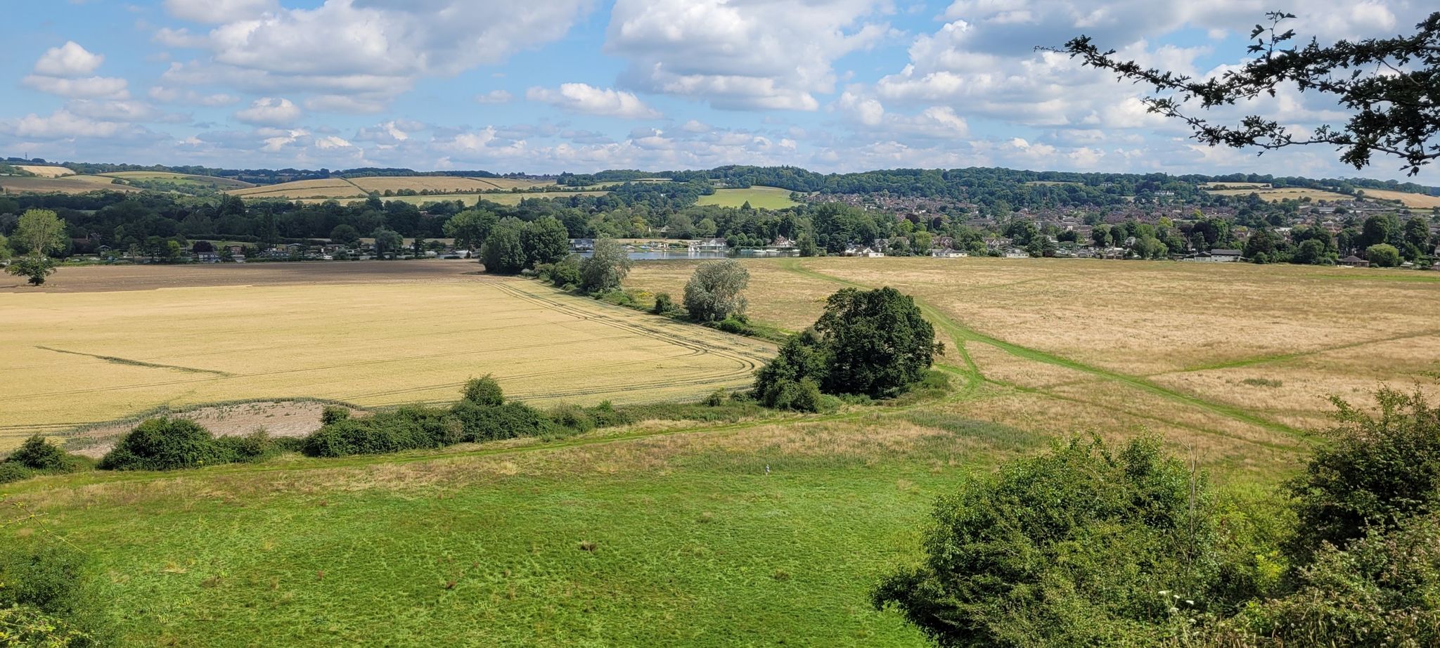 view from hill