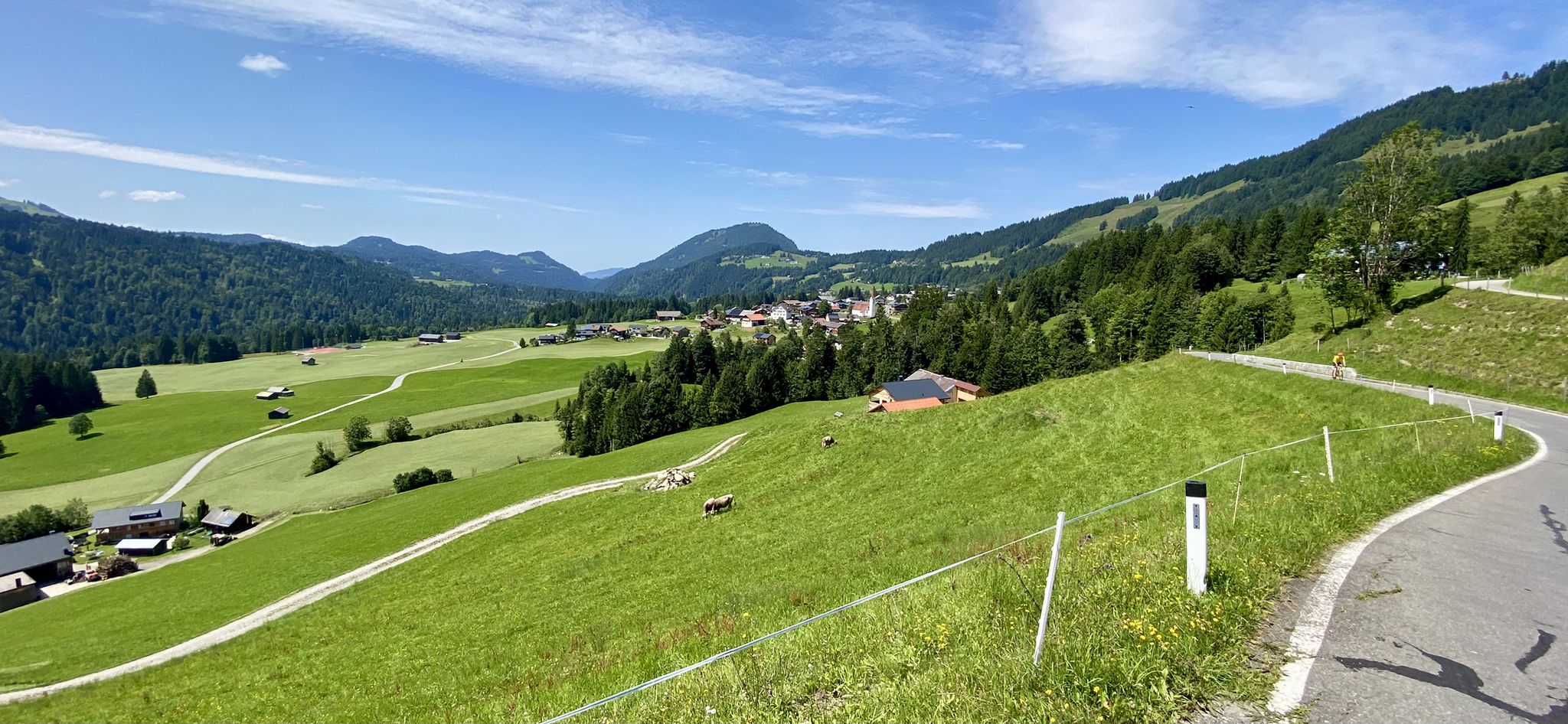 Blick auf Siebratsgfäll