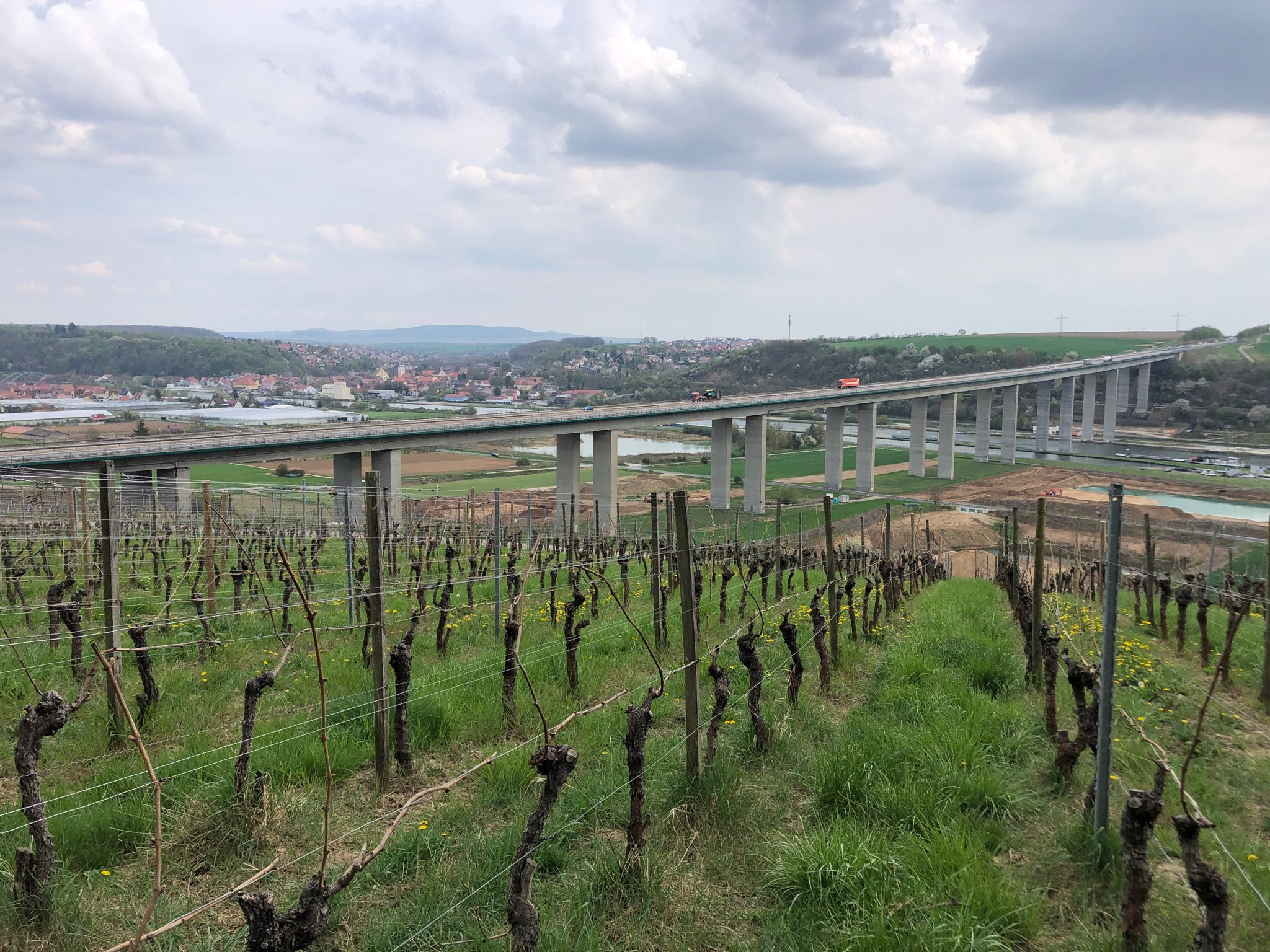 Die A7 über den Main