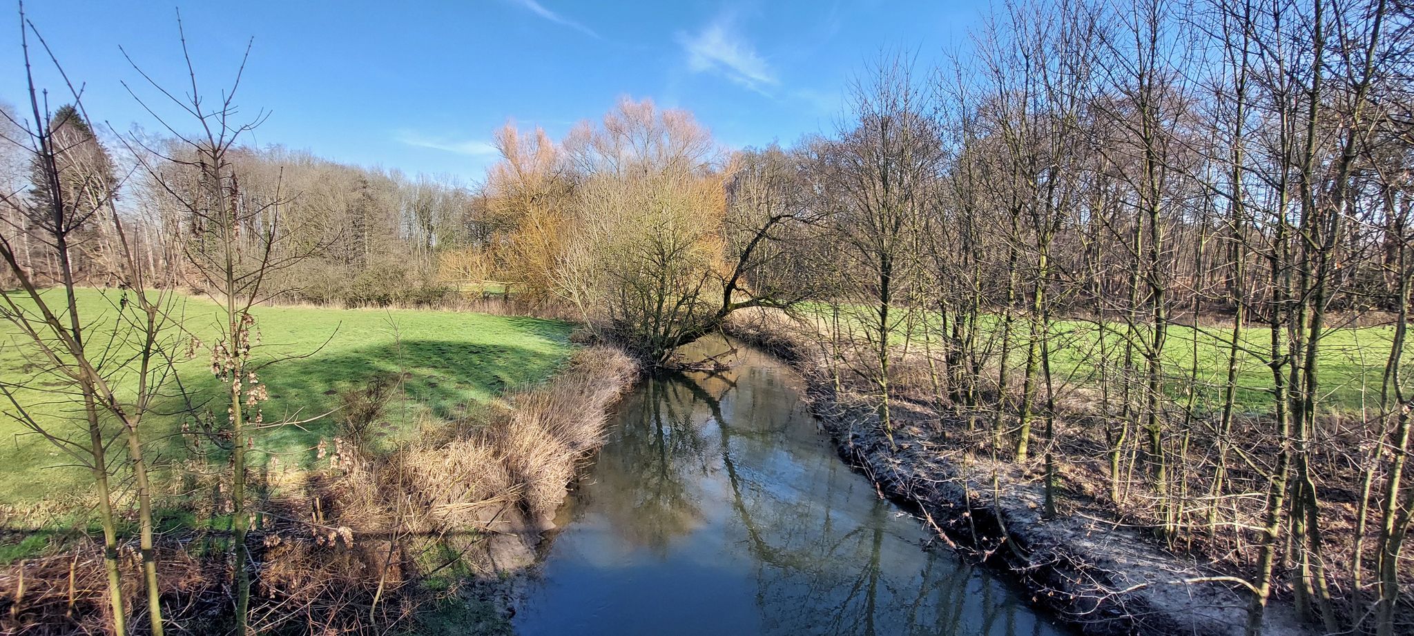 die Steinfurter Aa zwischen Steinfurt und Wettringen