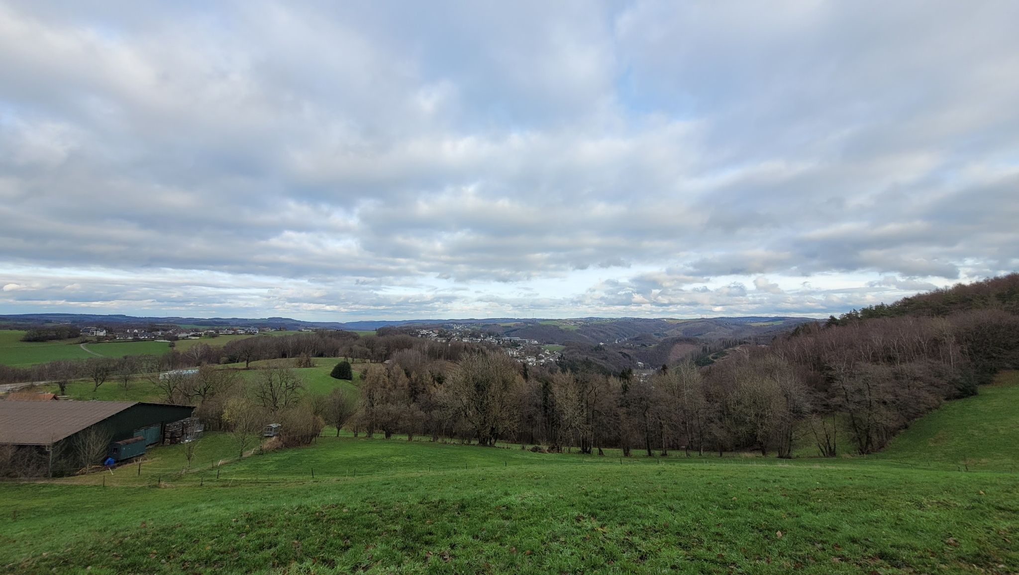 Toller Weitblick, im Hintergrund Unna...