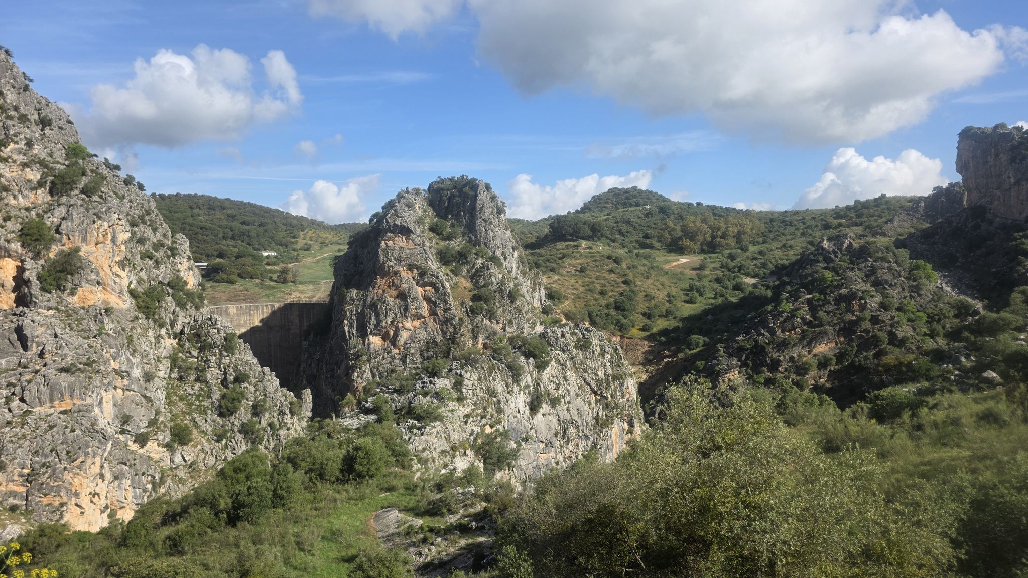Staudamm de Embalse de Montejaque (nicht mehr in Betrieb)