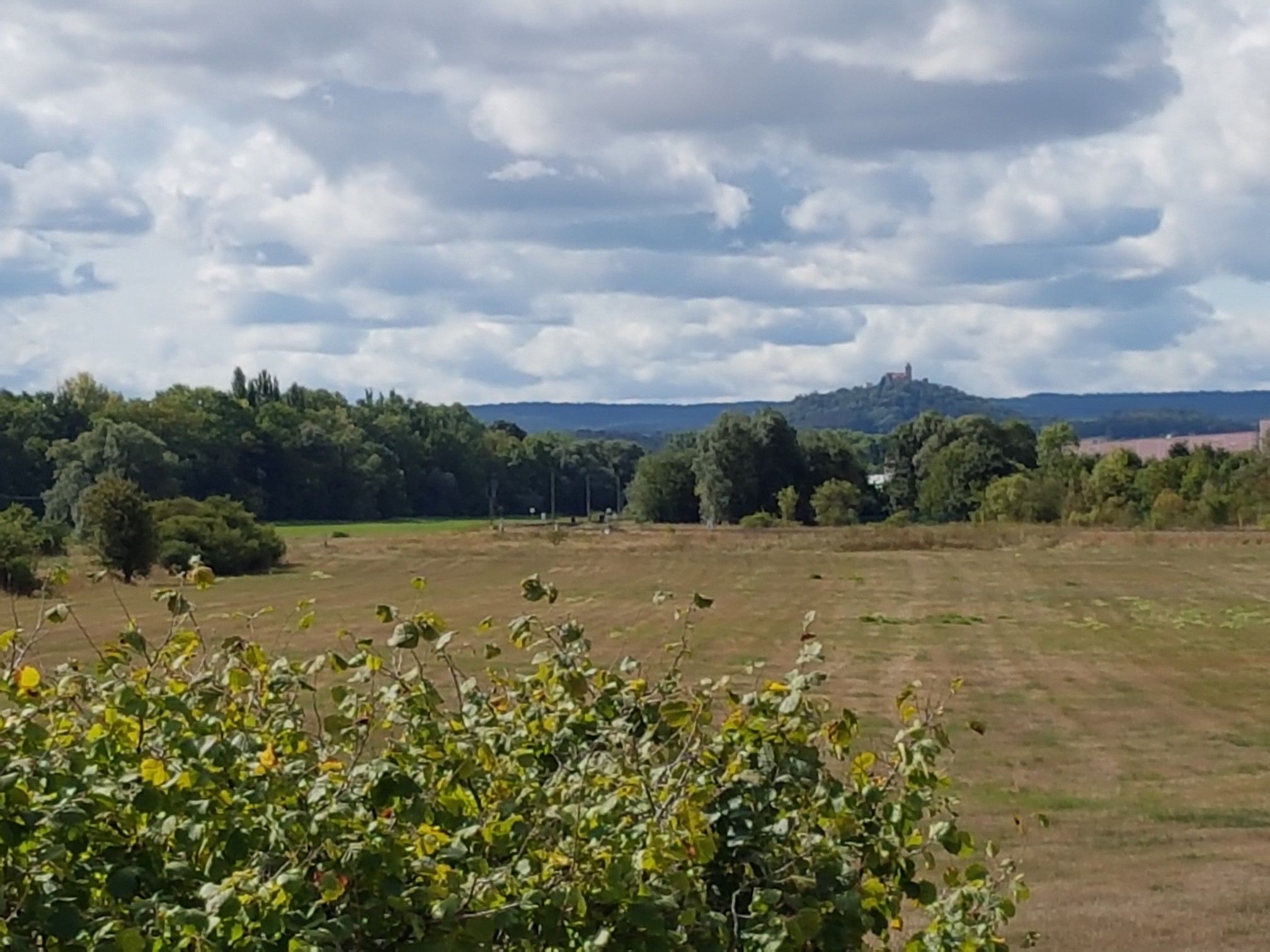Blick auf Drei Gleichen