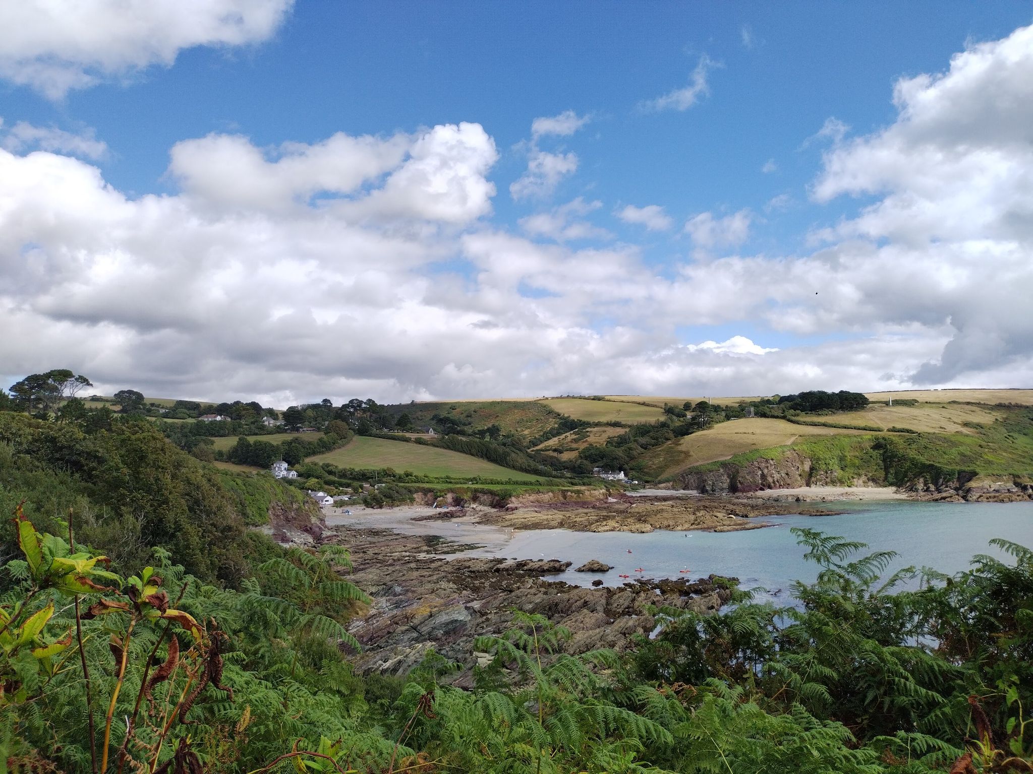 Talland Bay. The start and finish.