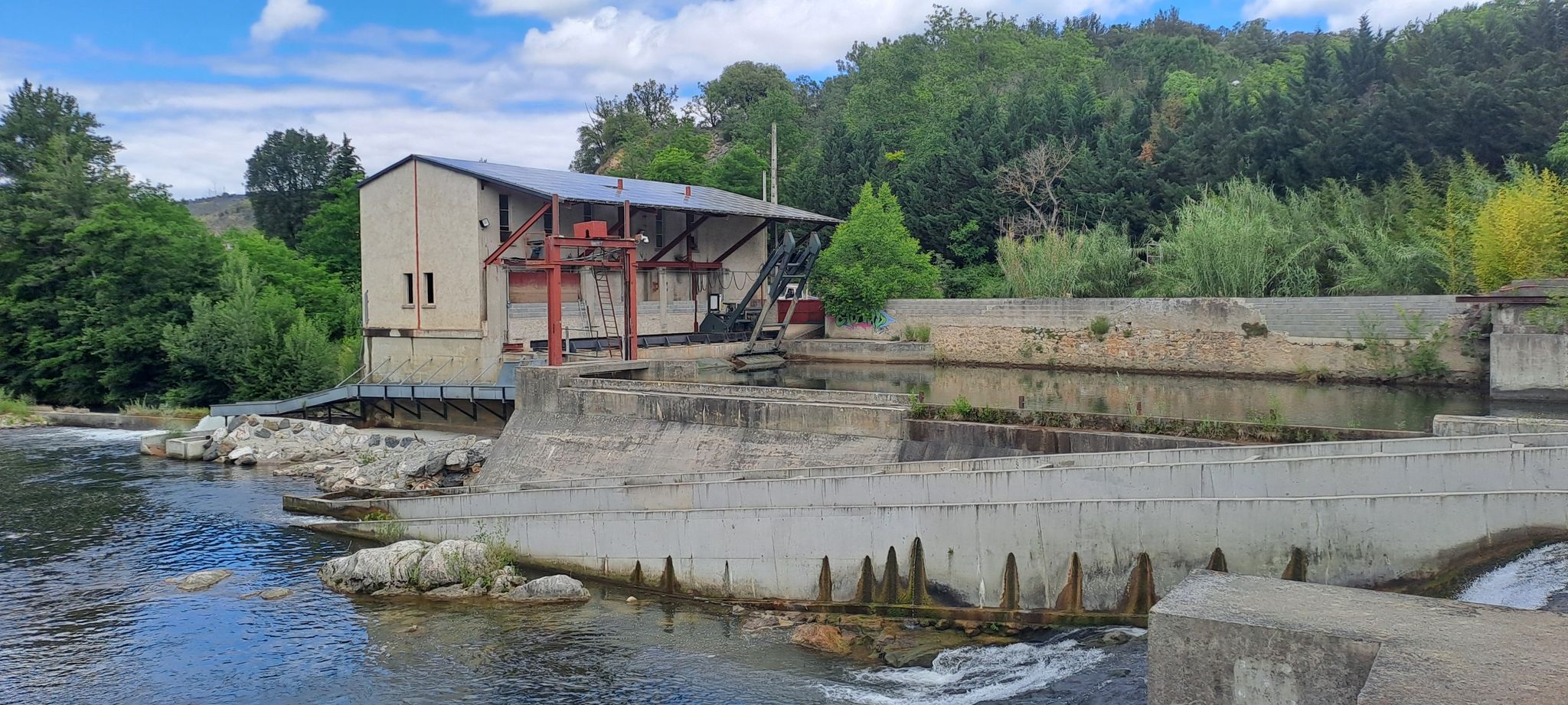 waterkrachtcentrale in de L'Aude