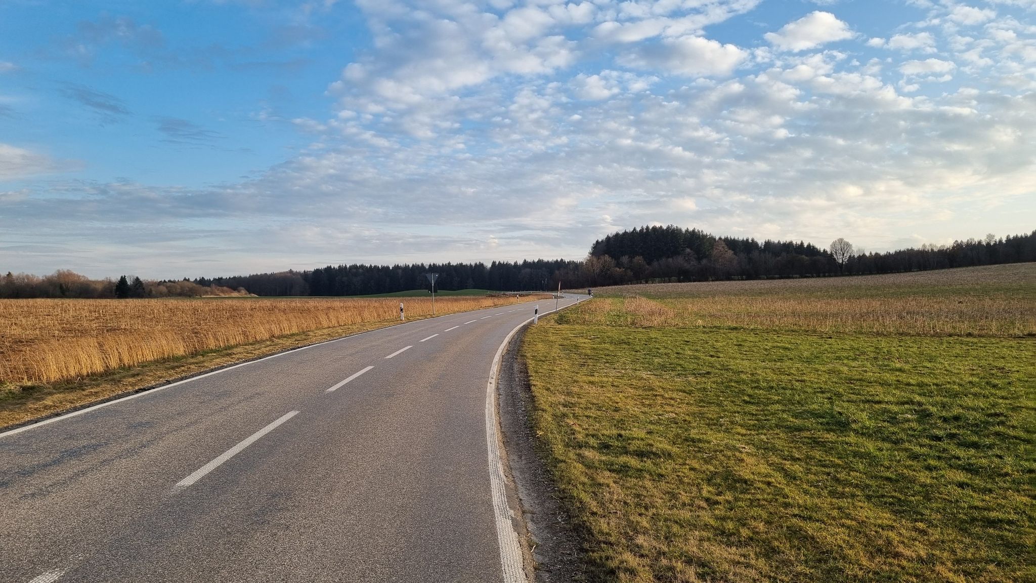 weiter Richtung Thaining
