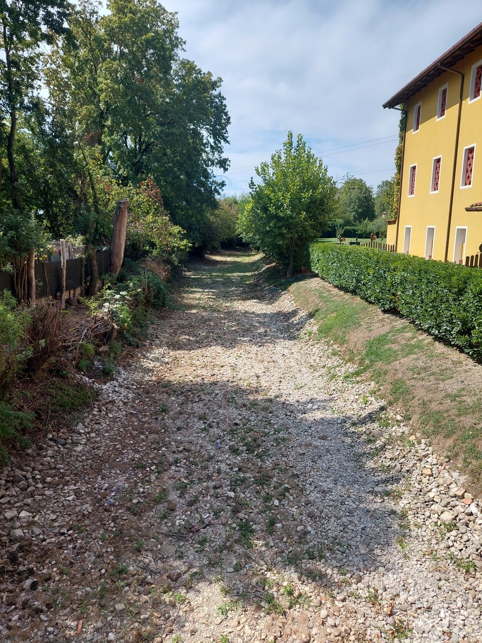 flussbett ausgetrocknet