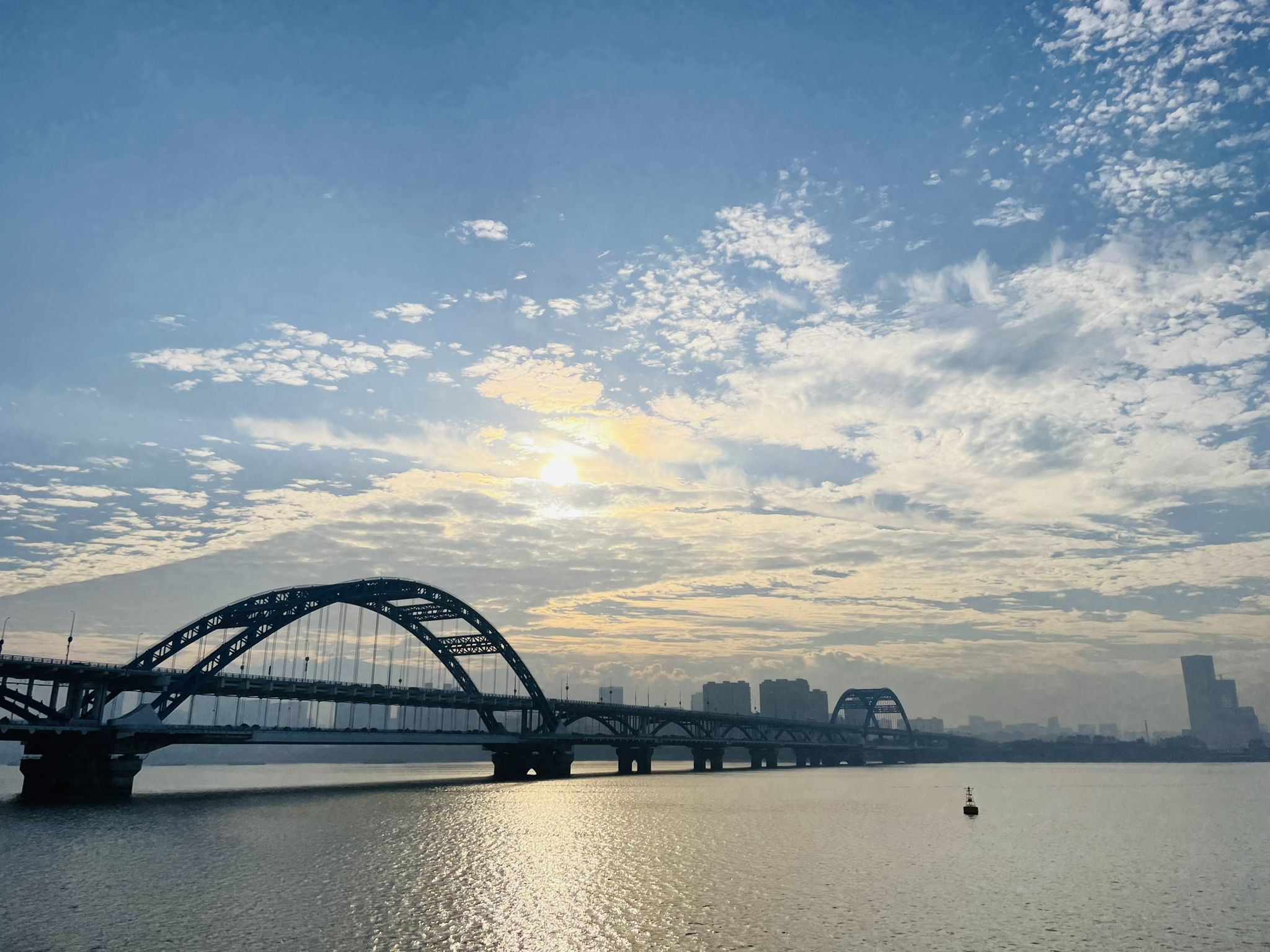 Fuxing Bridge in Hangzhou
