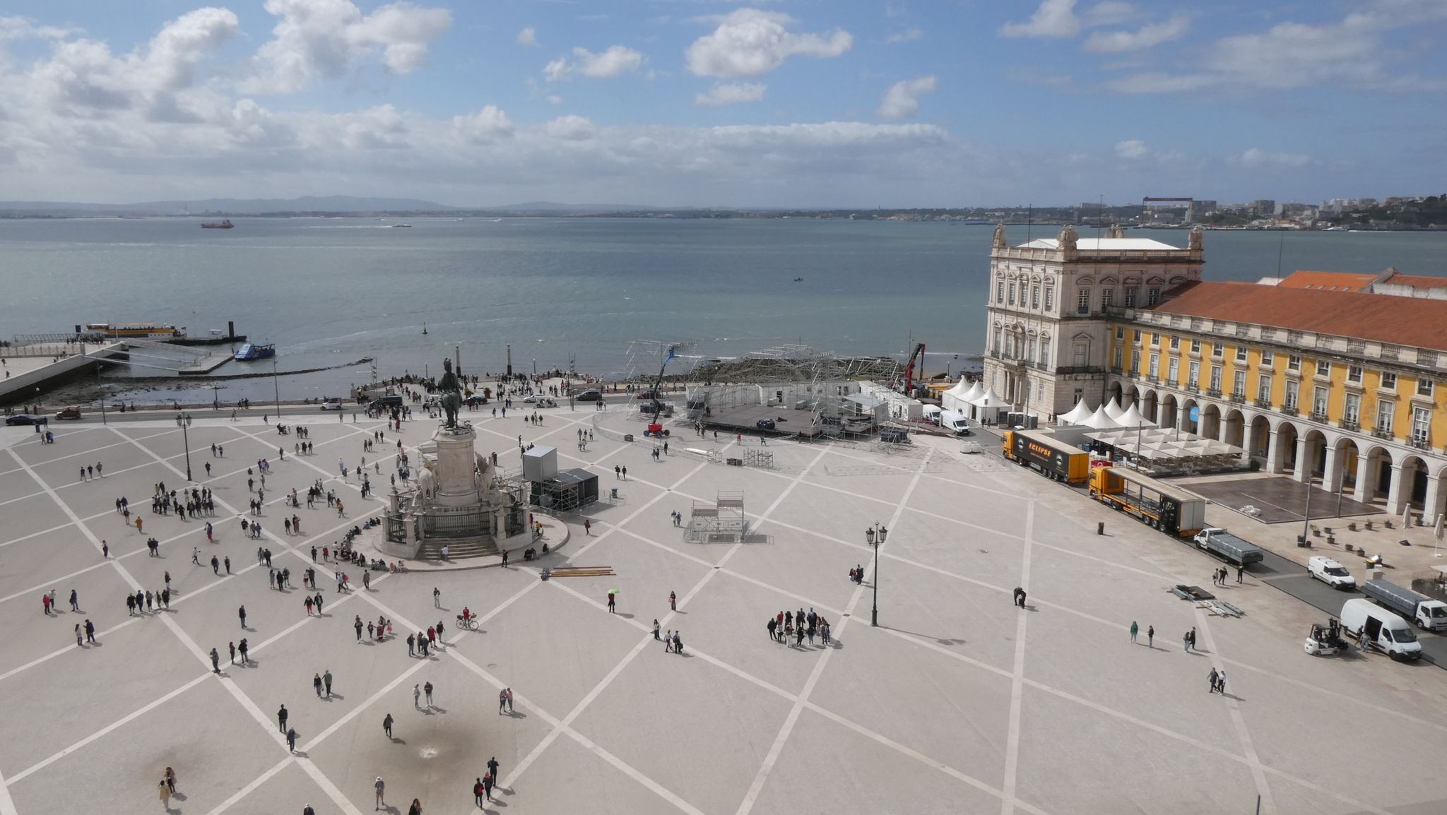Ausblick vom Arco da Rua Augusta